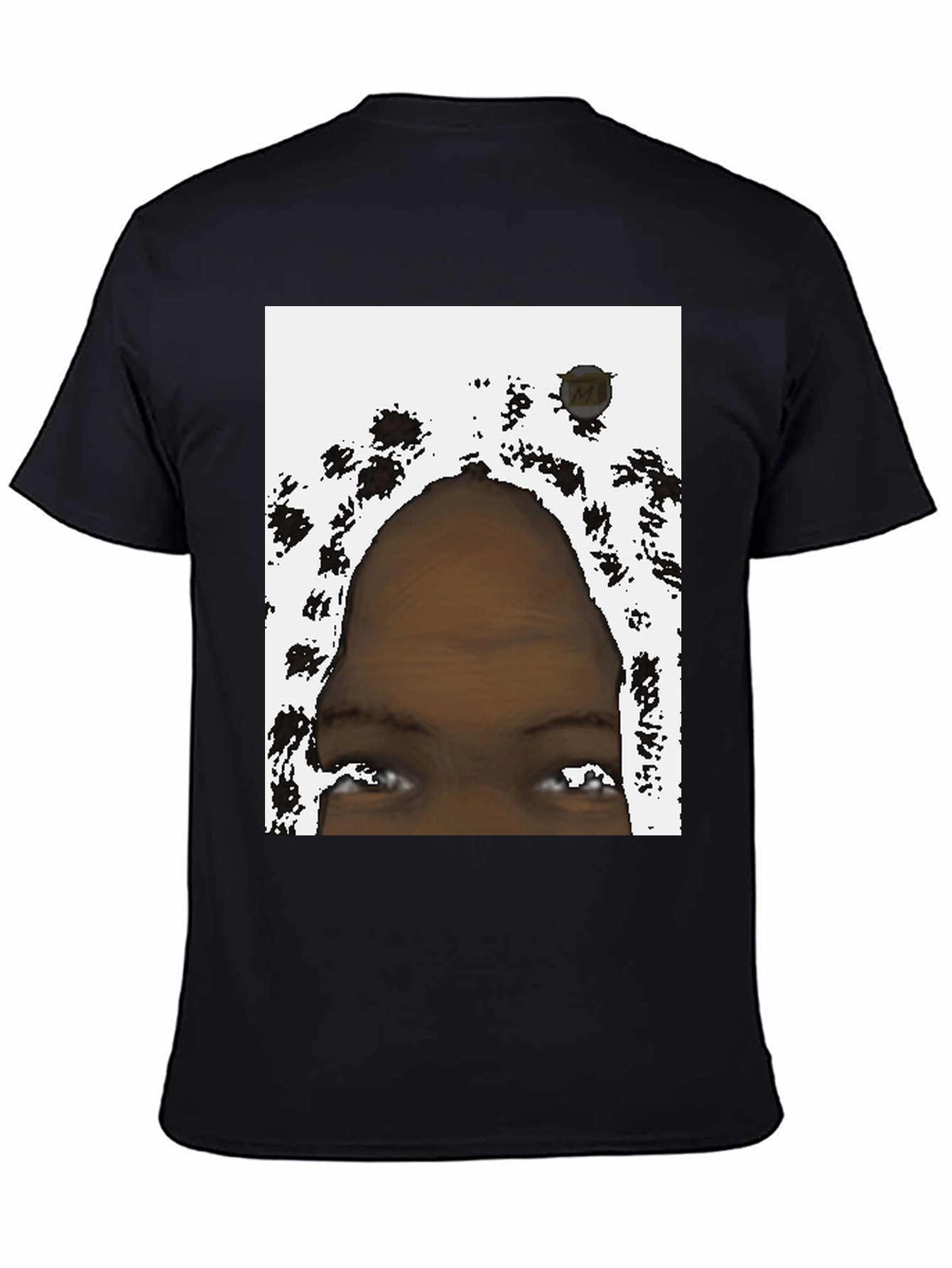 Black Eye See You Graphic Black Tee view 4