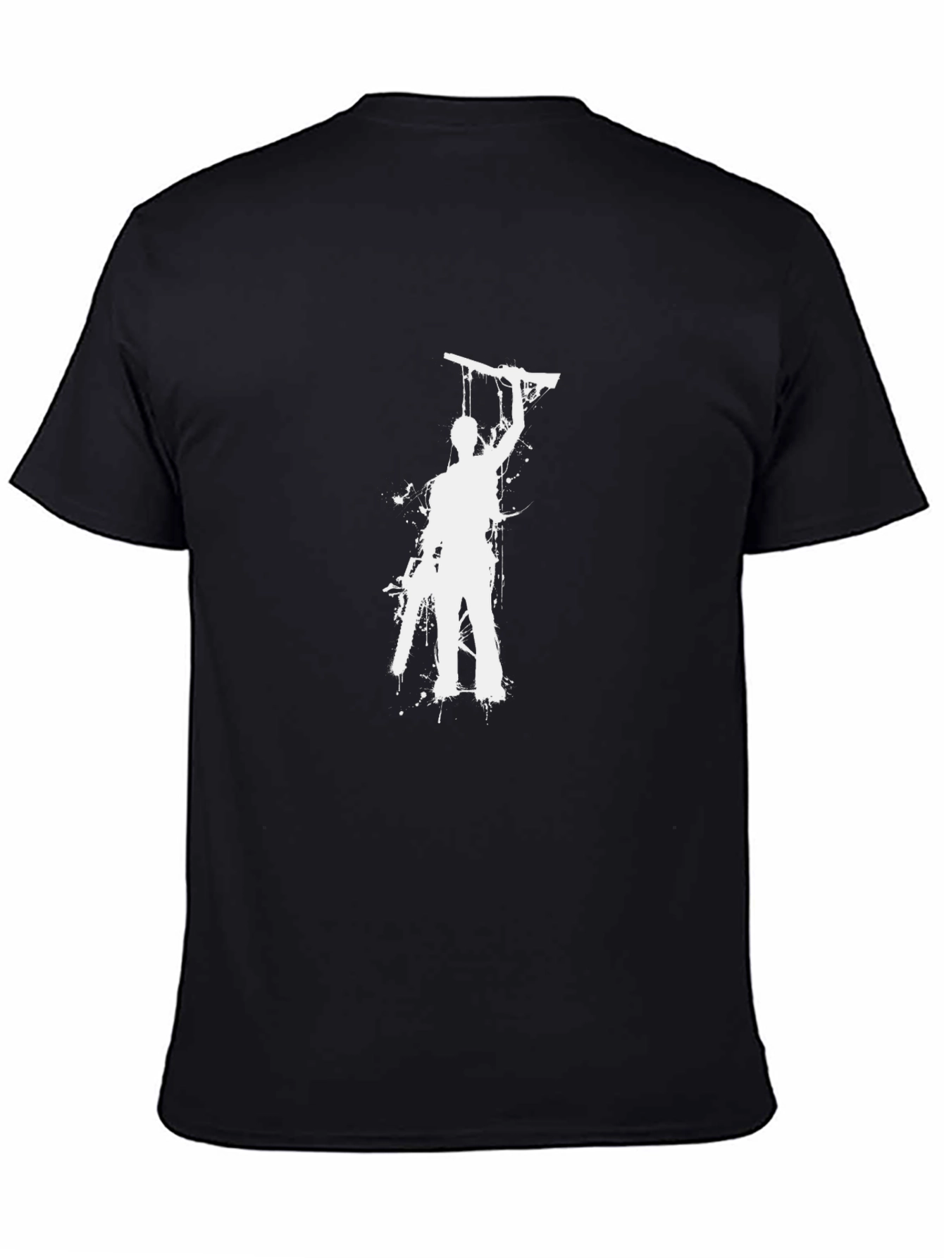 Black Evil Dead Ash T-Shirt - Groovy Design view 4