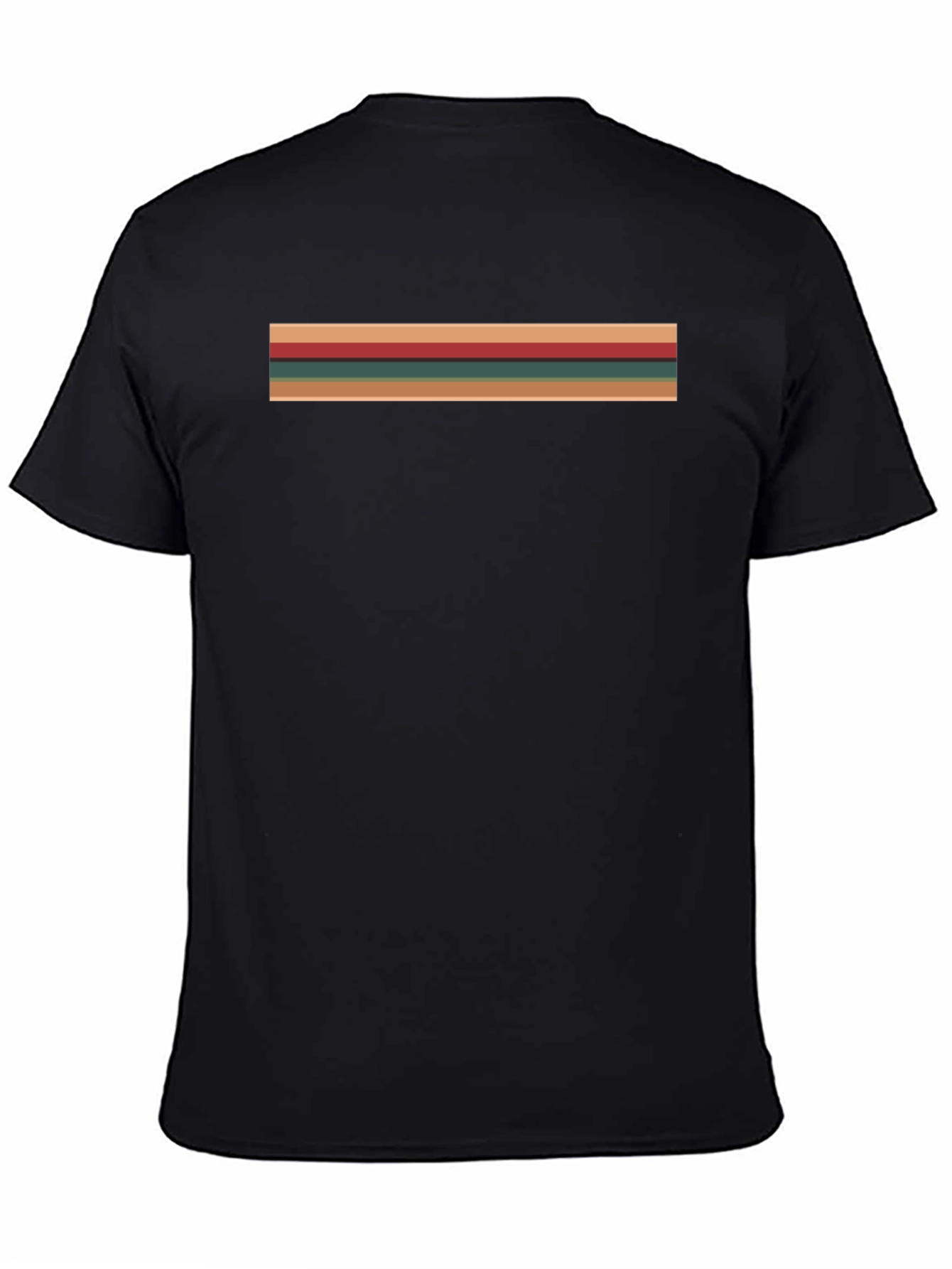 Black Striped T-Shirt view 4