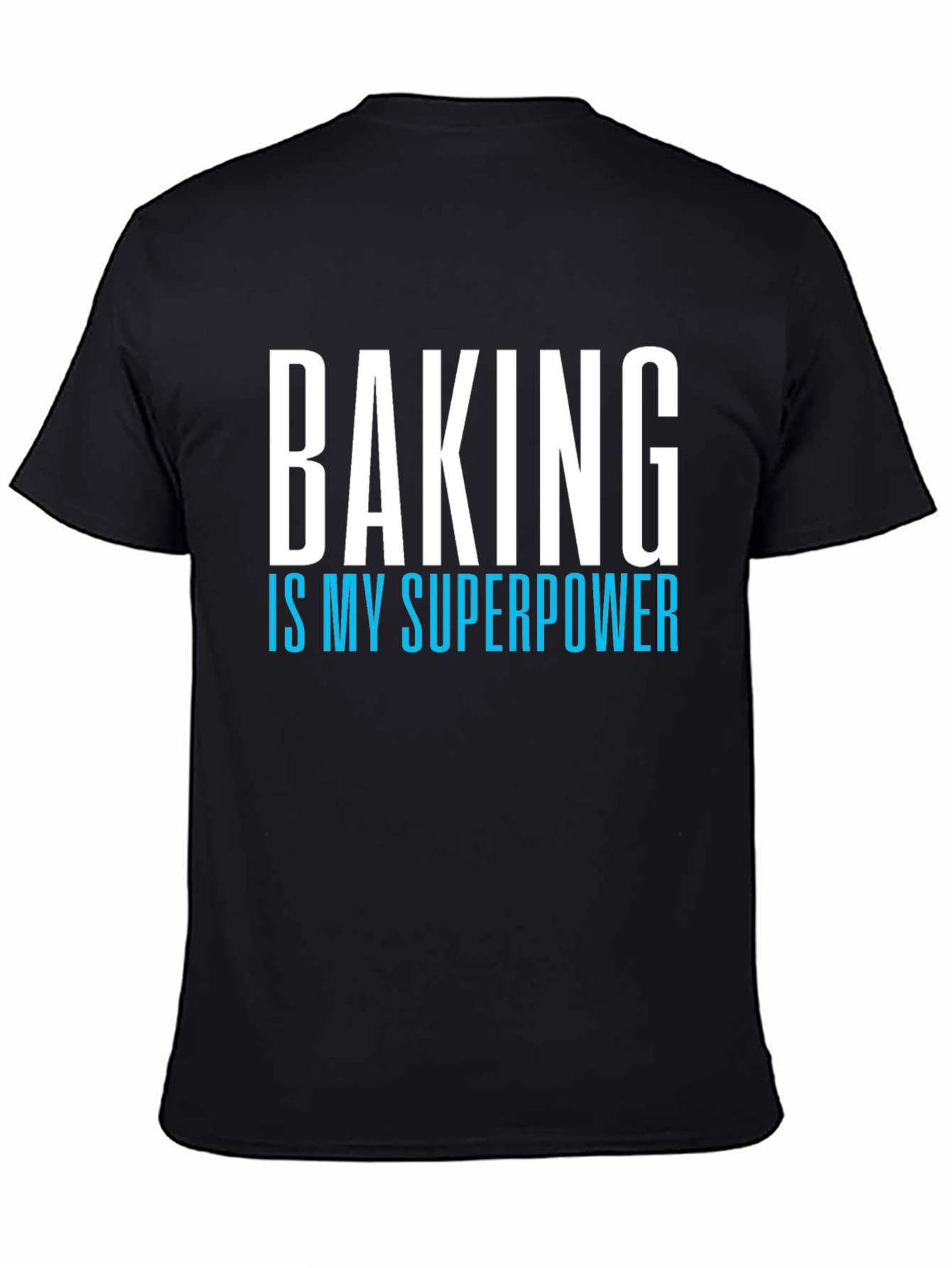 Black Baking is My Superpower Graphic Tee view 4