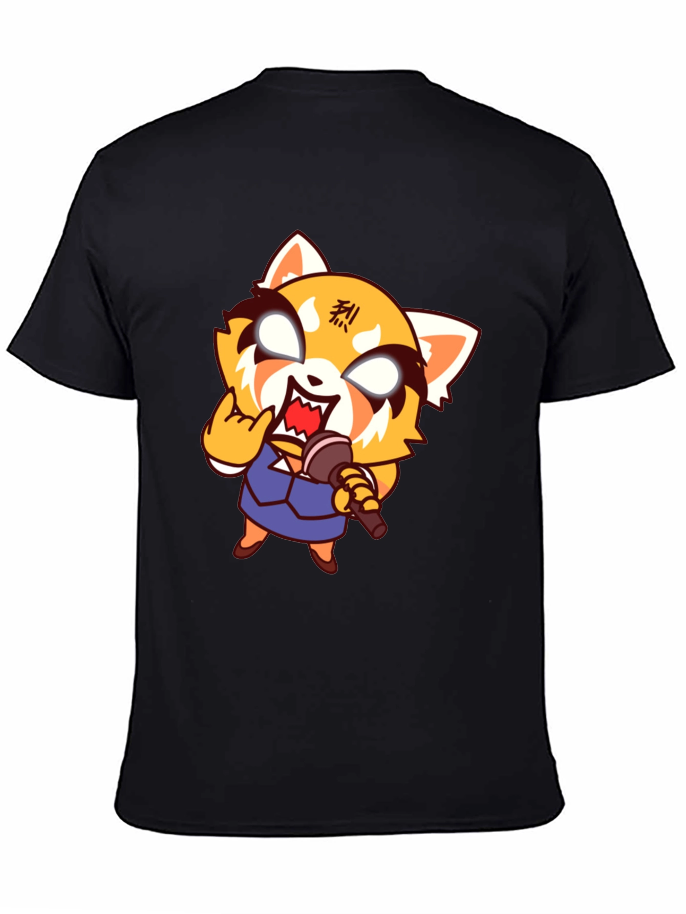 Aggretsuko Rage T-Shirt - Metal Red Panda - 4