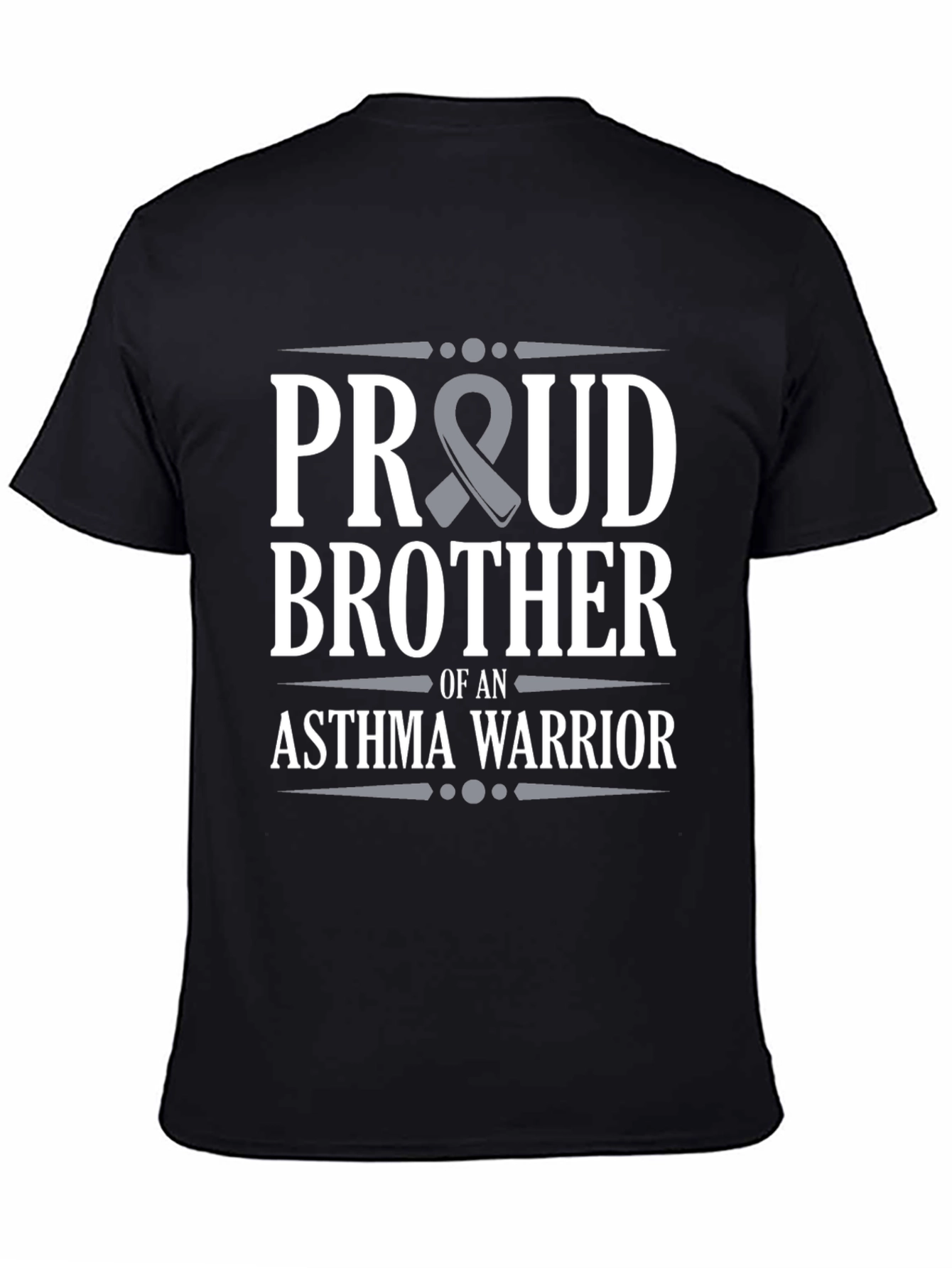 Proud Brother of an Asthma Warrior T-Shirt - 4