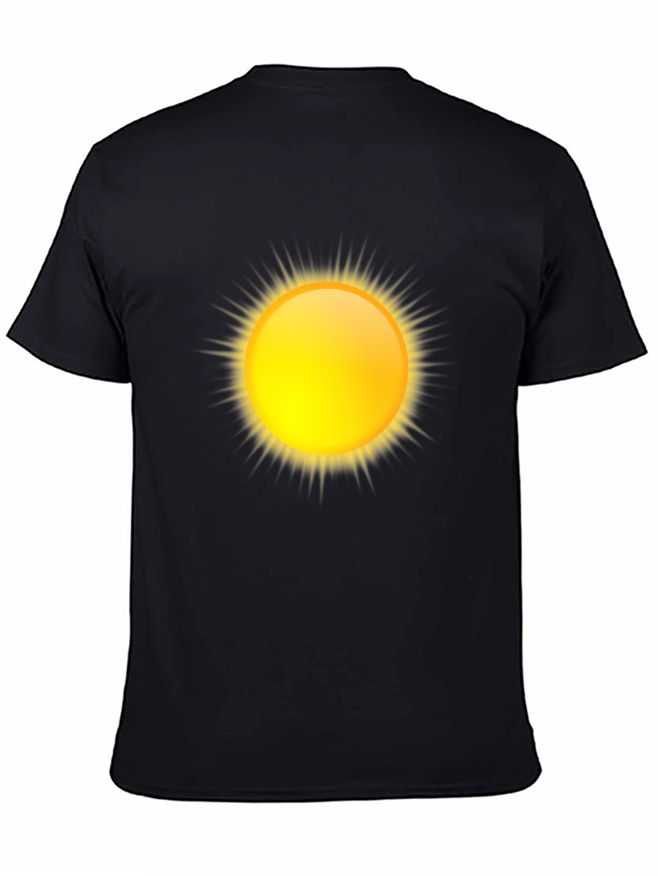 Sunny Day Black T-Shirt - 4