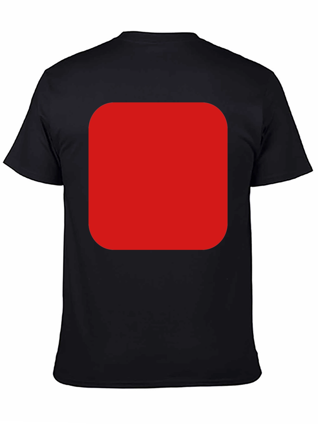 Black Black Short Sleeve T-Shirt with Graphic view 4
