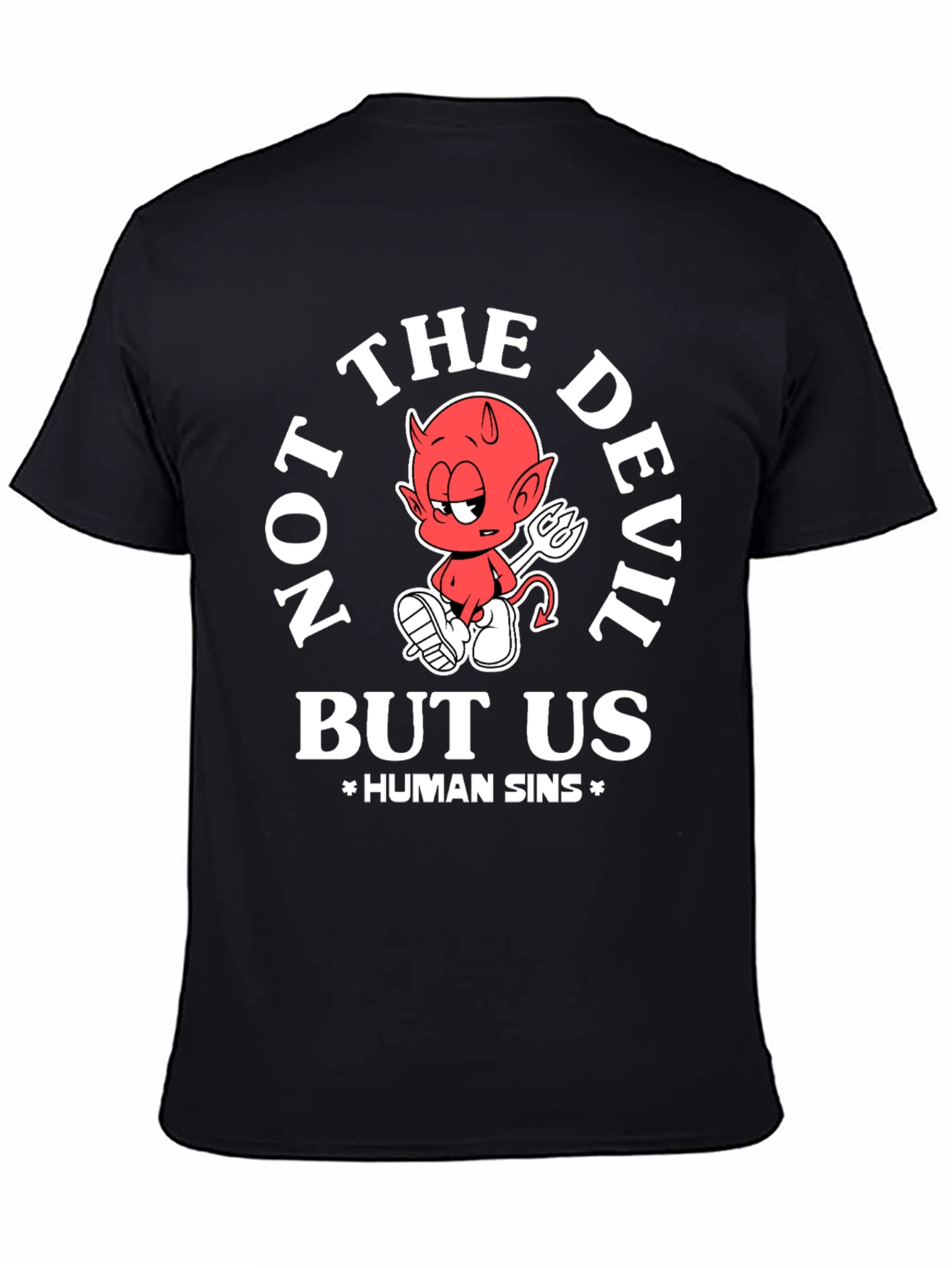 Black Not The Devil But Us Human Sins T-Shirt view 4