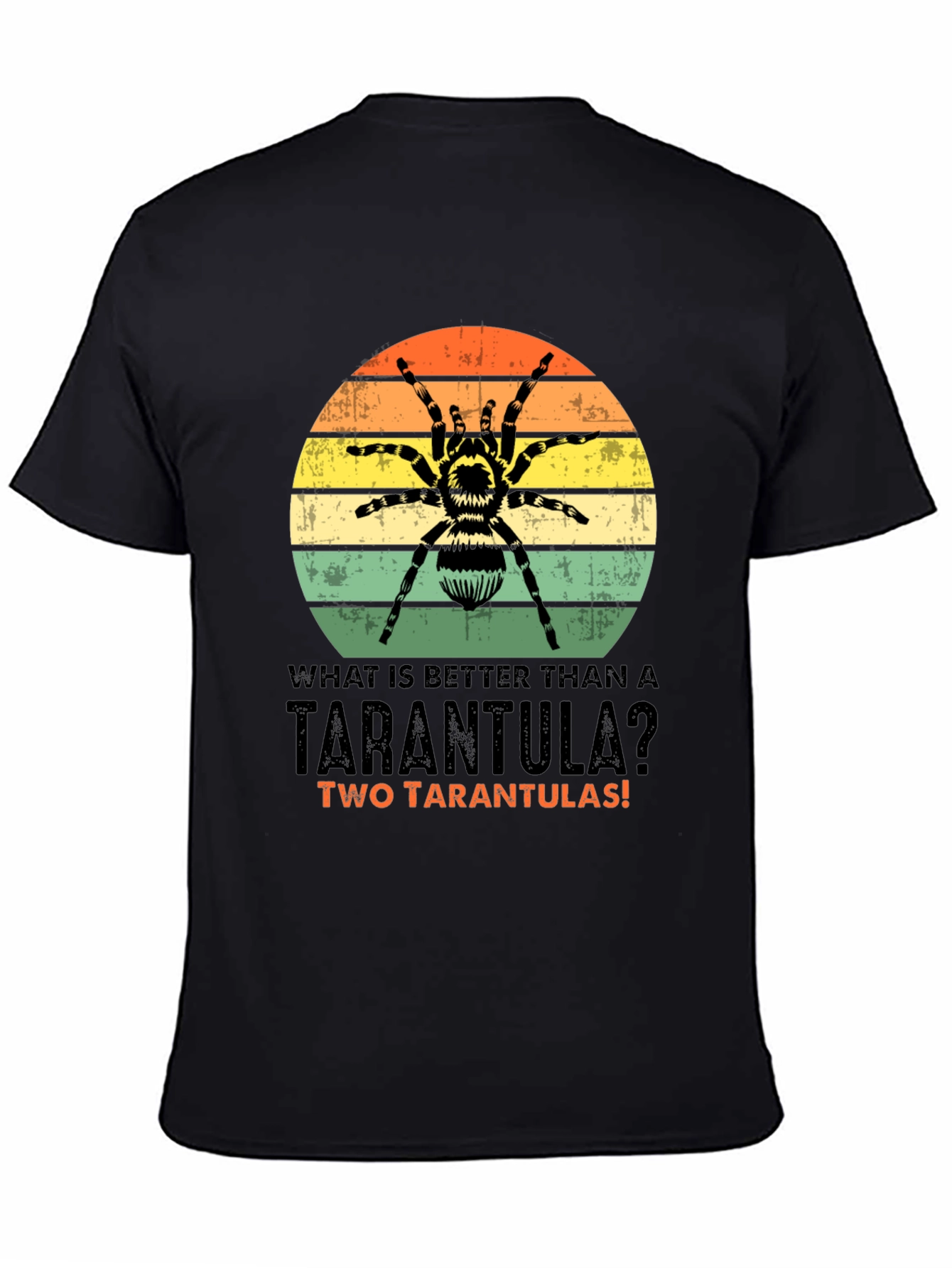 Black Tarantula Lover T-Shirt view 4