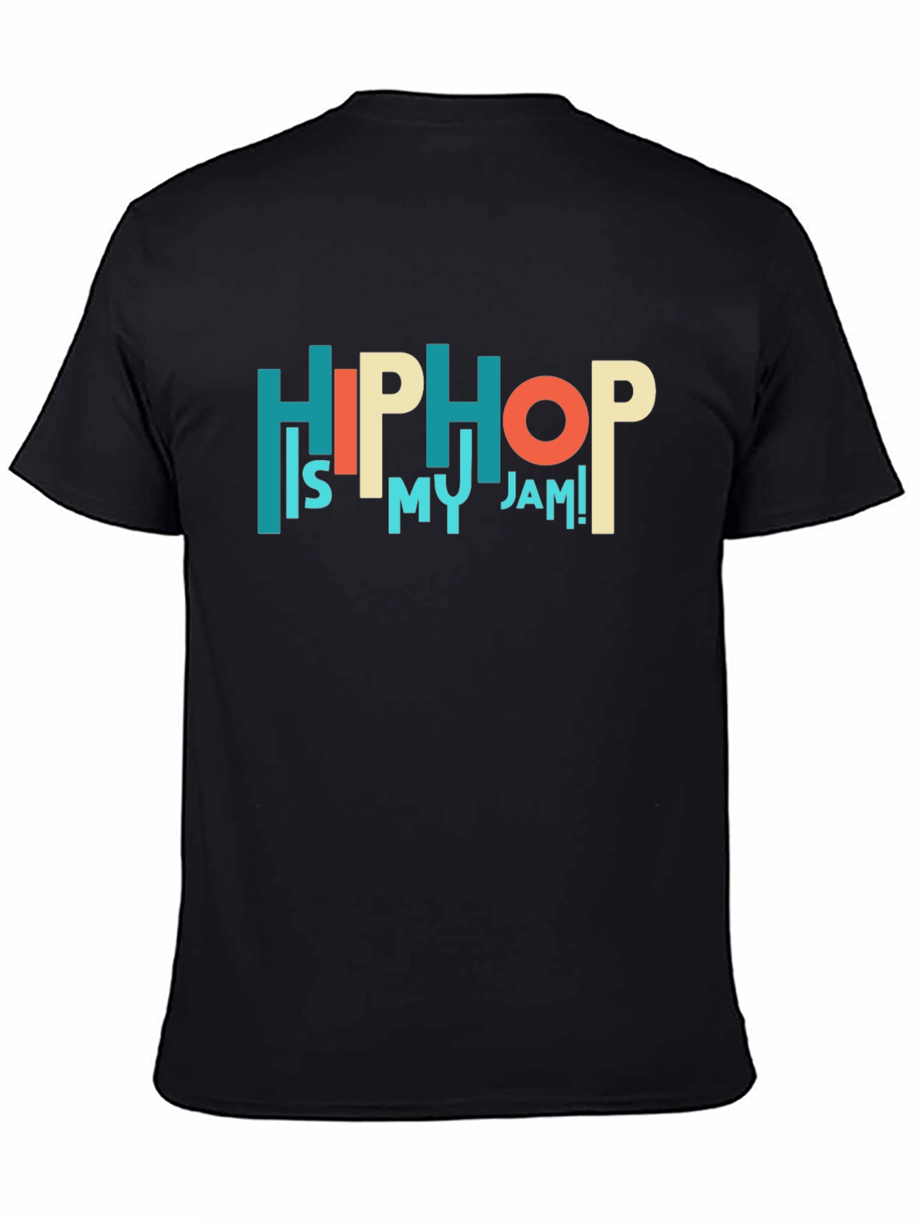 Black Hip Hop Is My Jam Graphic Tee view 4