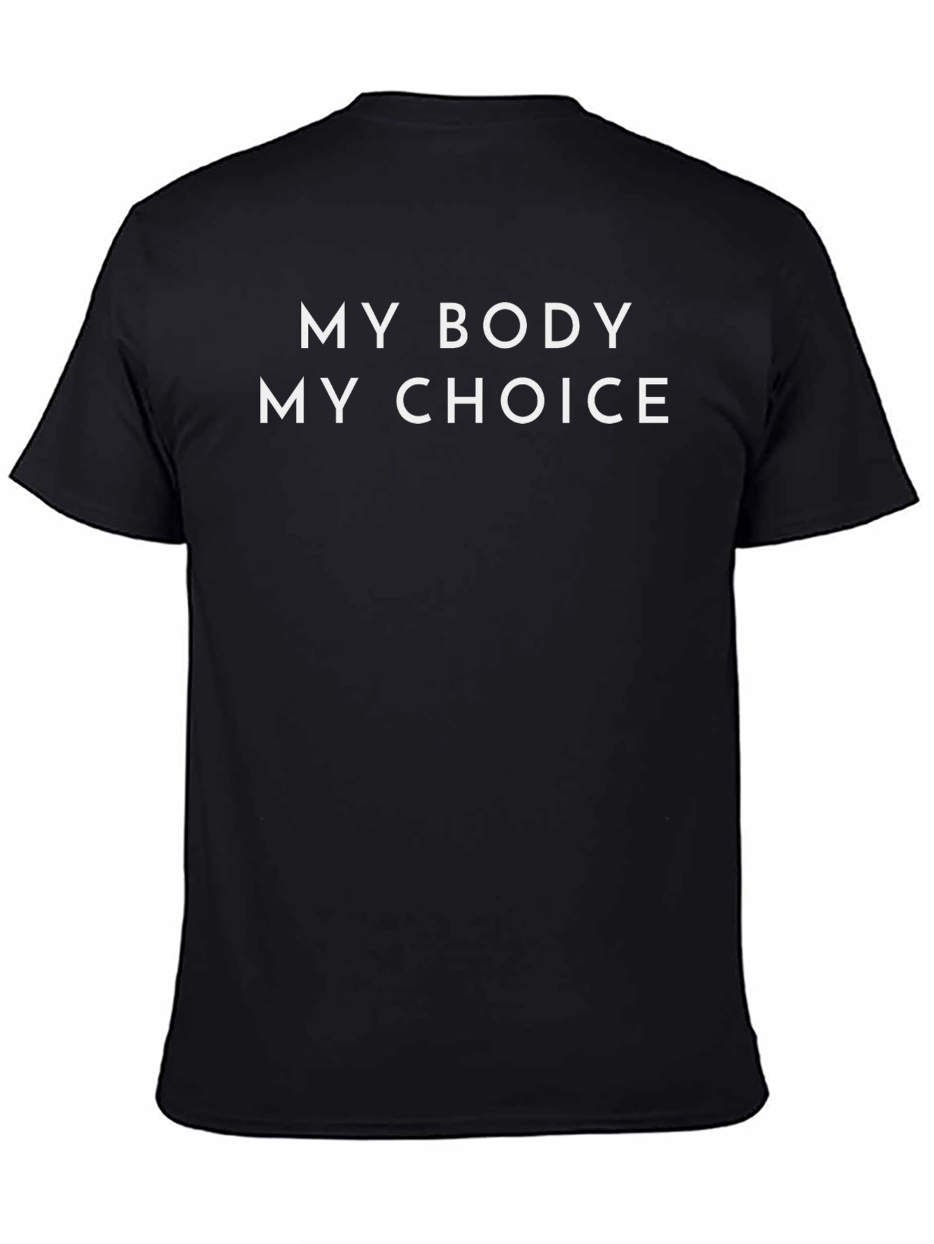 Black My Body My Choice T-Shirt - Pro Choice Tee view 4