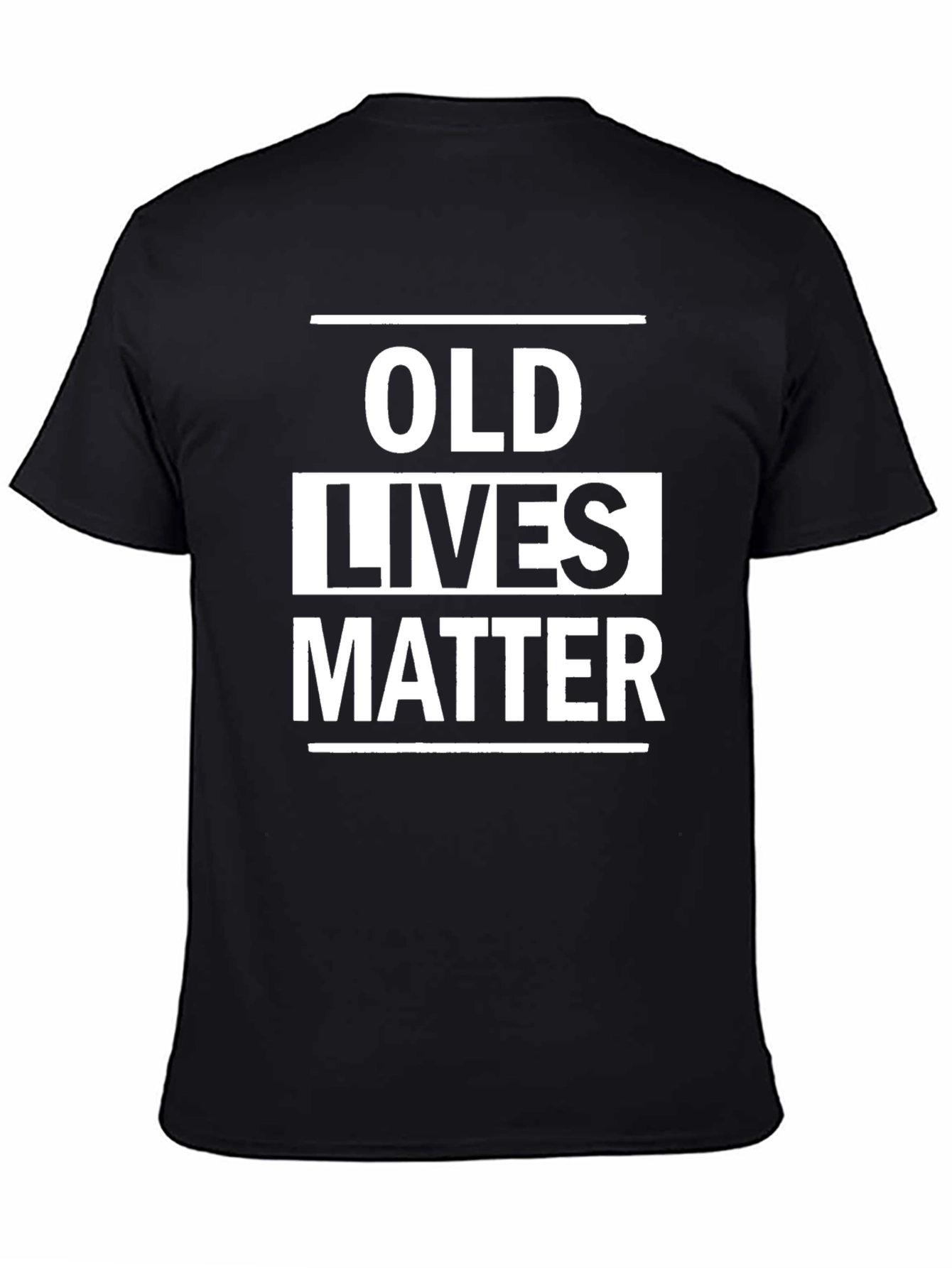 Black Old Lives Matter T-Shirt - Bold Statement Tee view 4