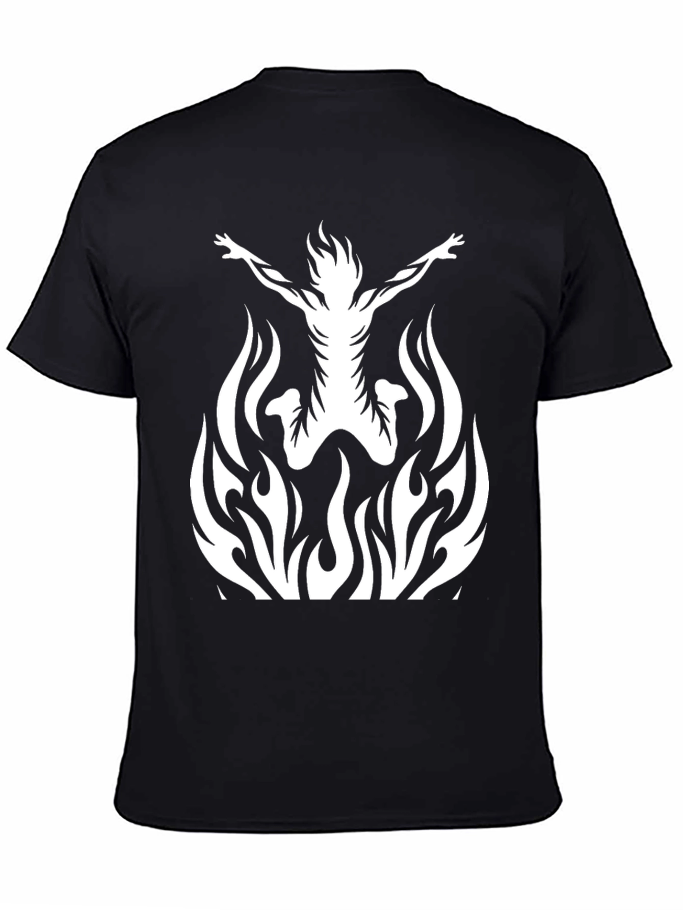 Black Phoenix Flame T-Shirt - Rise From the Ashes! view 4