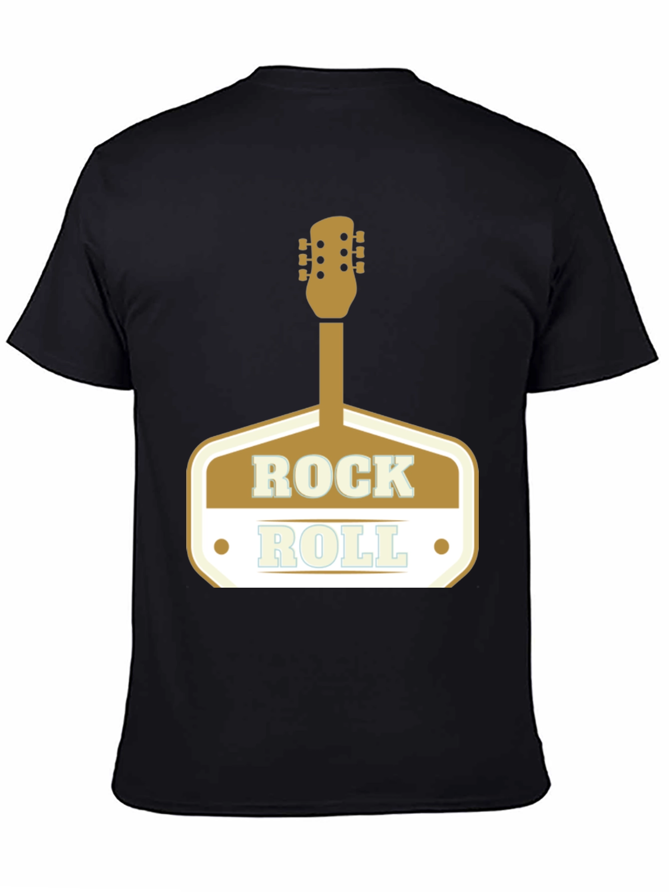 Rock and Roll Guitar T-Shirt - Classic Design - 4