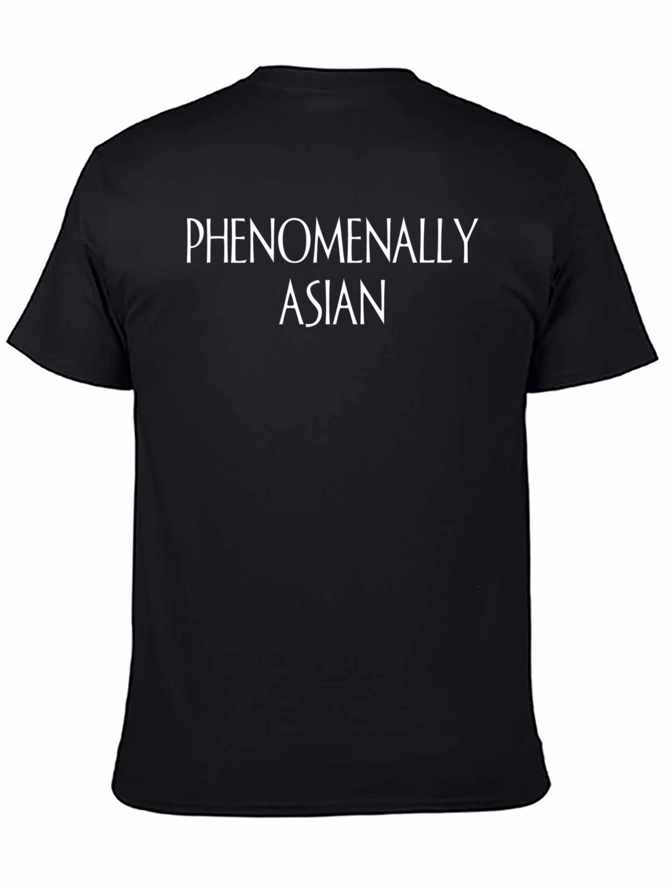 Black Phenomenally Asian Graphic T-Shirt - Black view 4