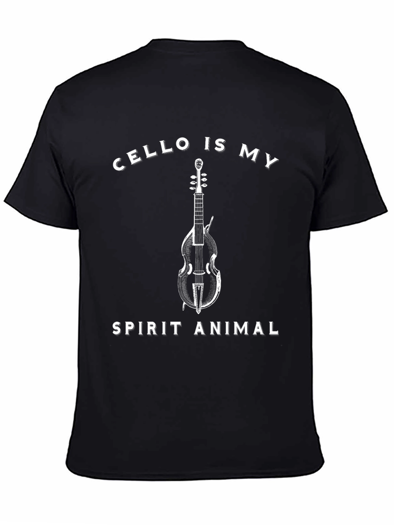 Cello Is My Spirit Animal T-Shirt - 4