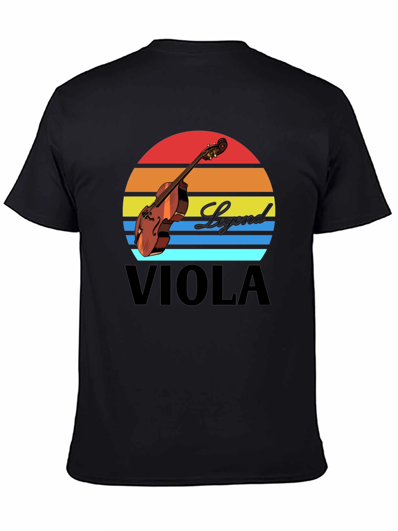 Black Viola Legend Graphic T-Shirt  view 4