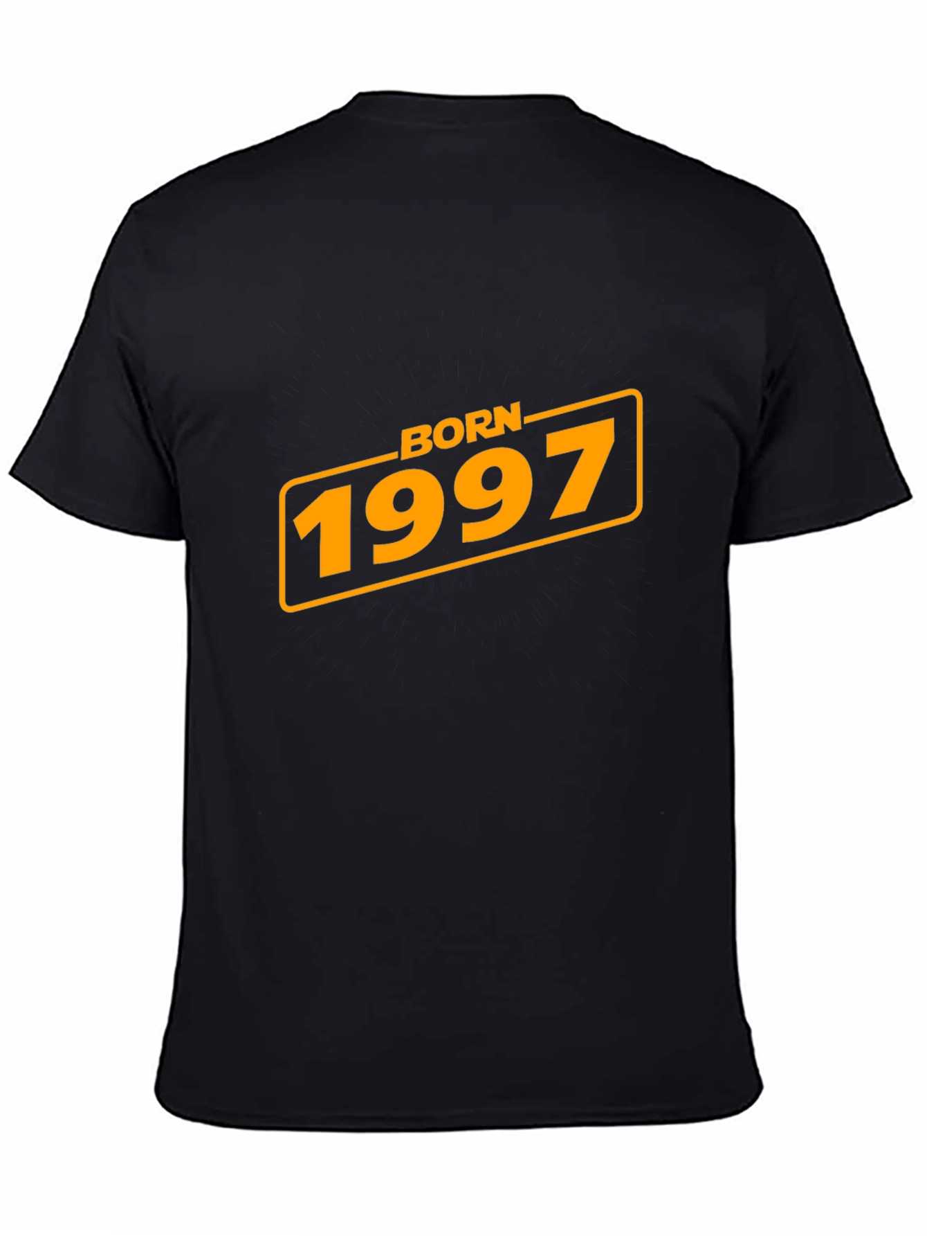 Black Born in 1997 Black Graphic Tee view 4