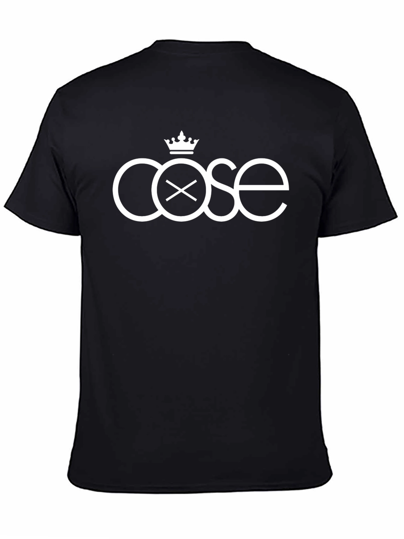 Black Cose Graphic Tee - Crown Logo - Black view 4