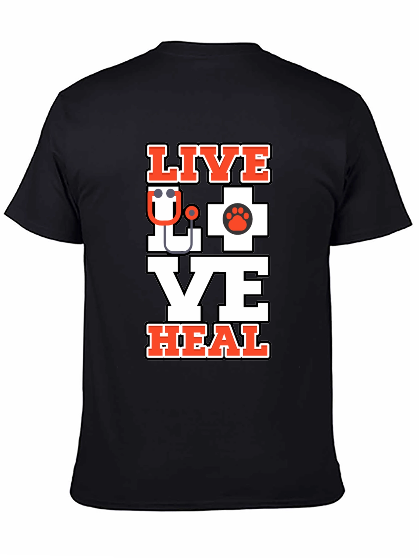 Live Love Heal Vet T-Shirt - 4