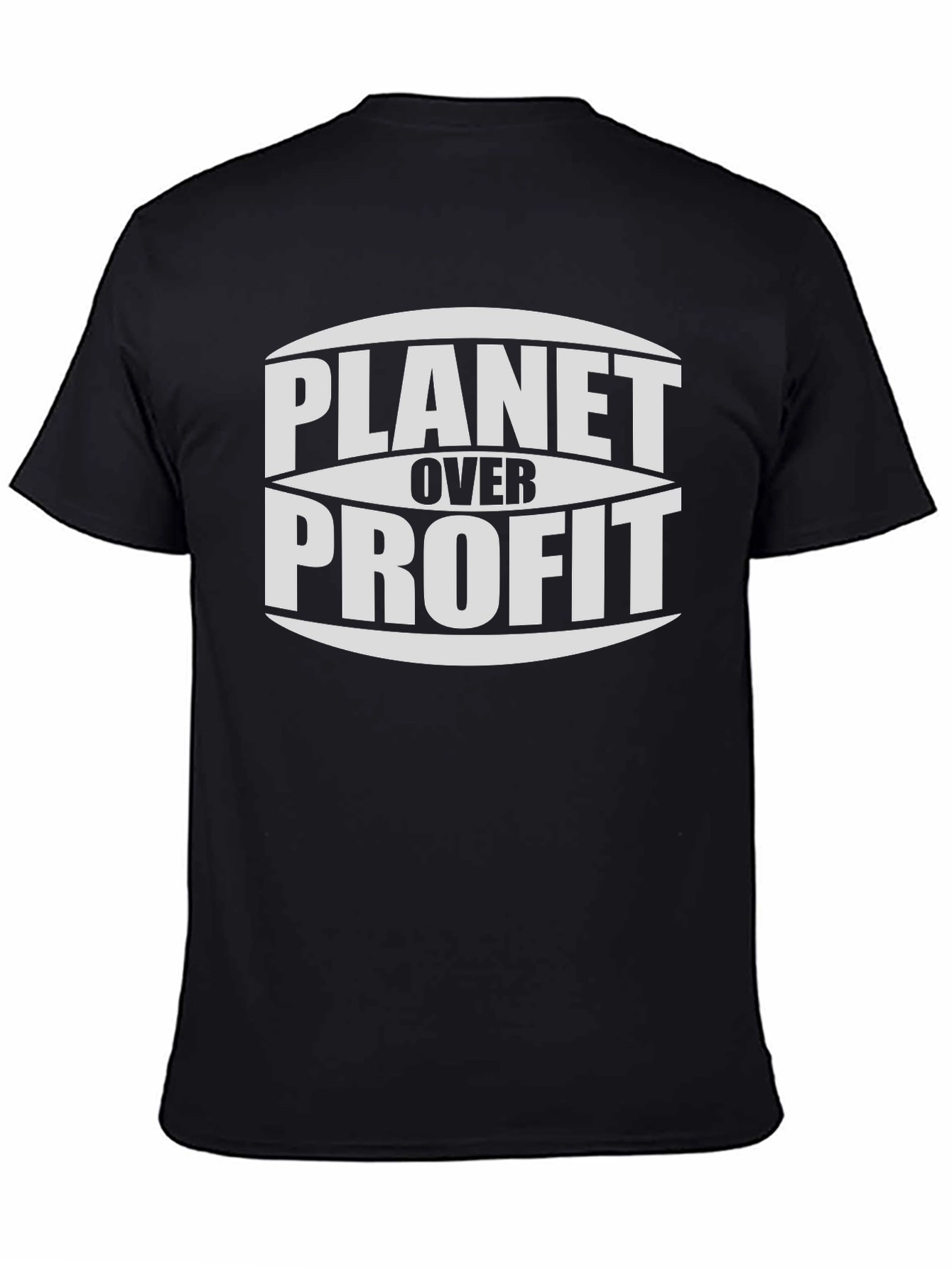 Black Planet Over Profit Graphic Tee view 4