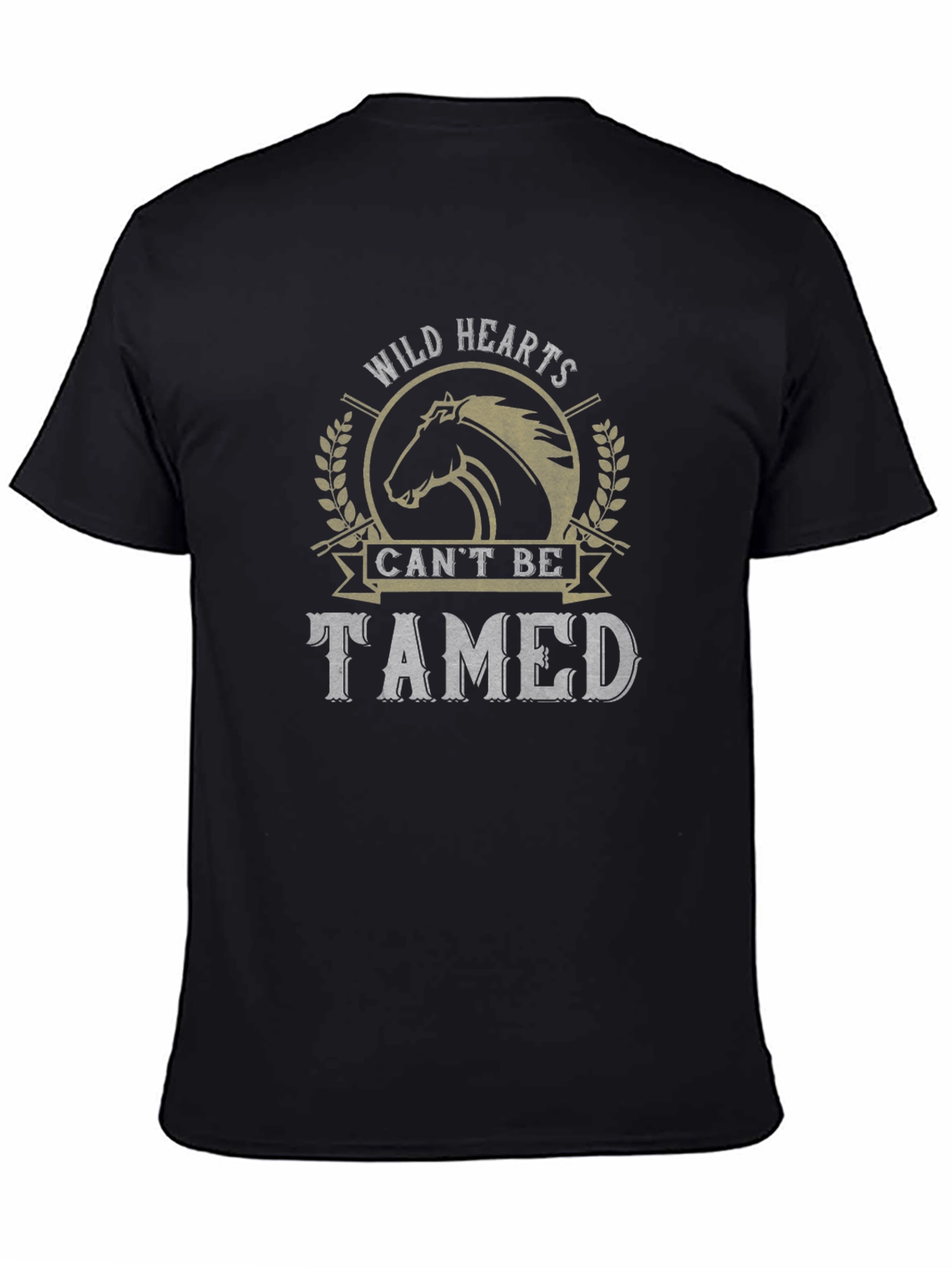 Black Wild Hearts Can't Be Tamed T-Shirt view 4