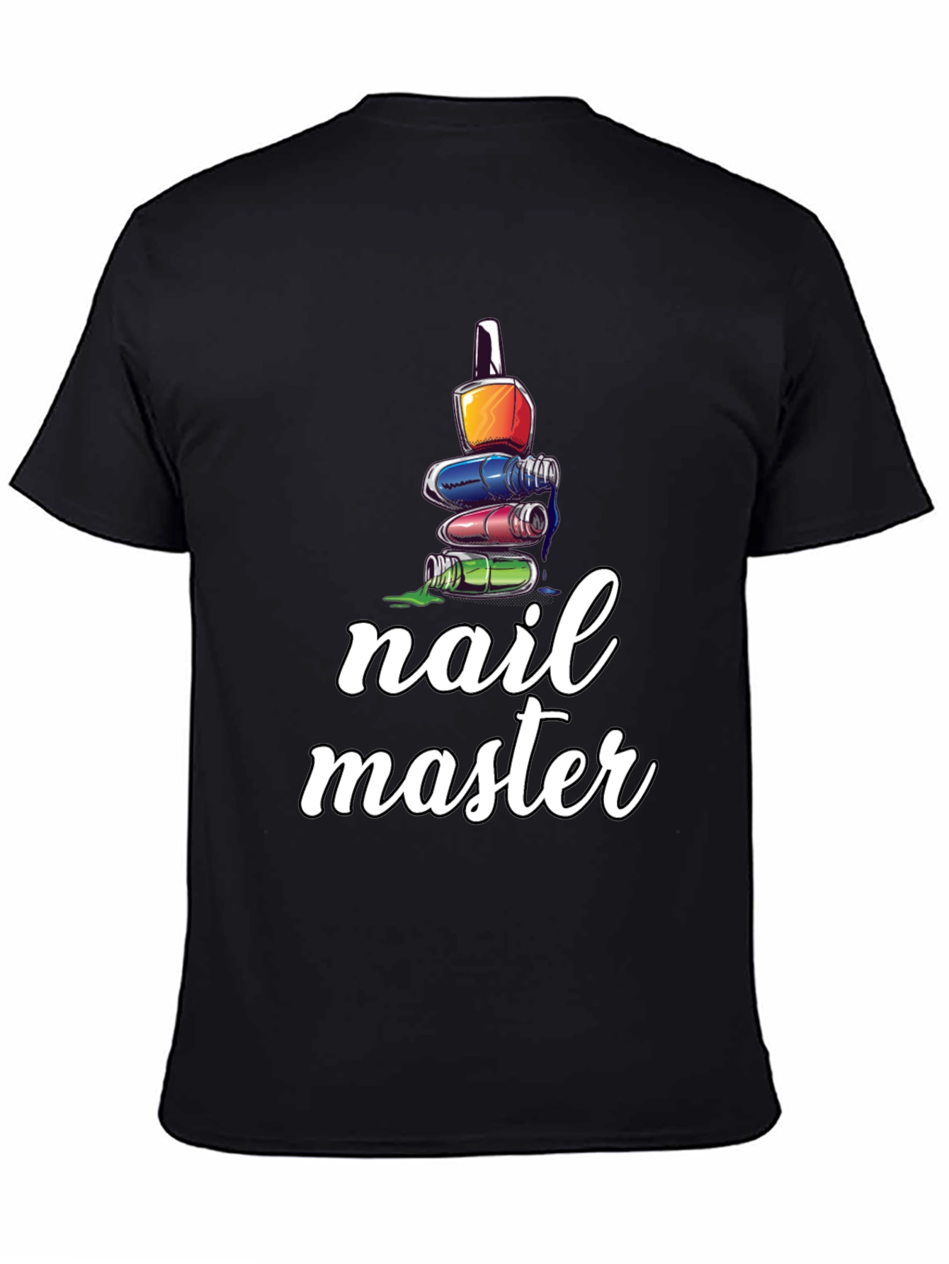 Nail Master T-Shirt - Stylish Graphic Tee for Nail Technicians - 4