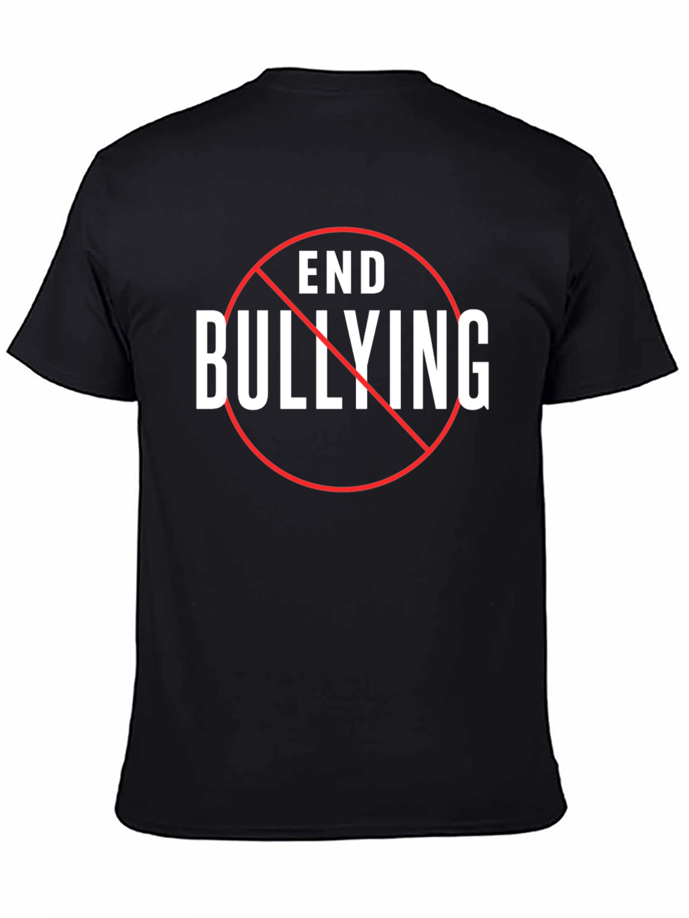 Black End Bullying T-Shirt: Make a Statement! view 4