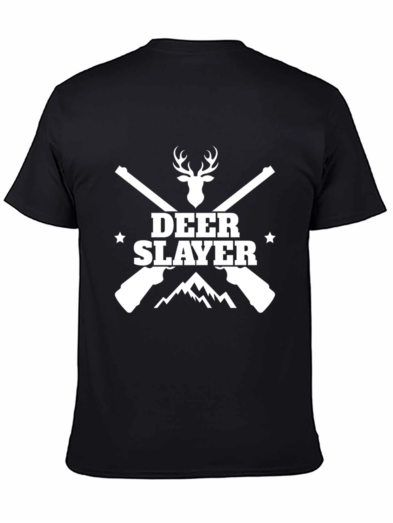 Deer Slayer T-Shirt - Hunting Graphic Tee - 4