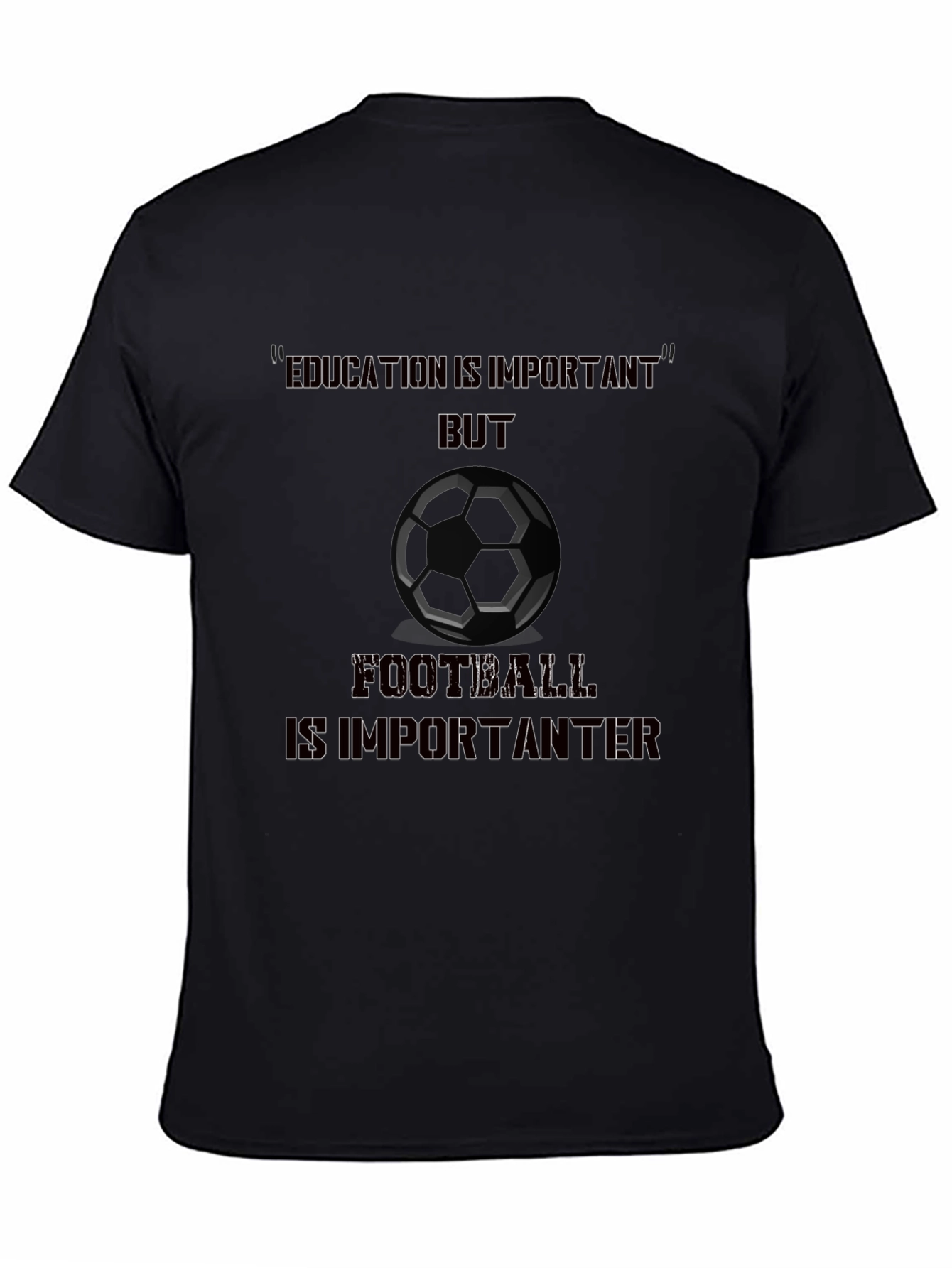 Funny Football Themed T-Shirt - 4