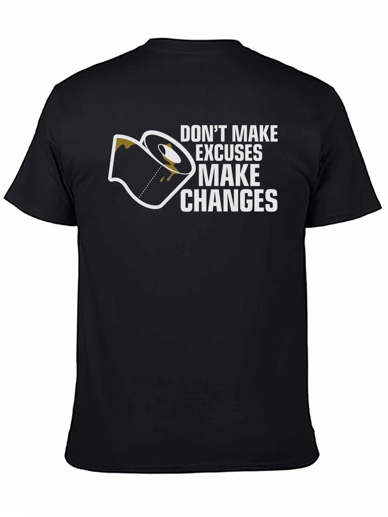 Black Don't Make Excuses Graphic T-Shirt view 4