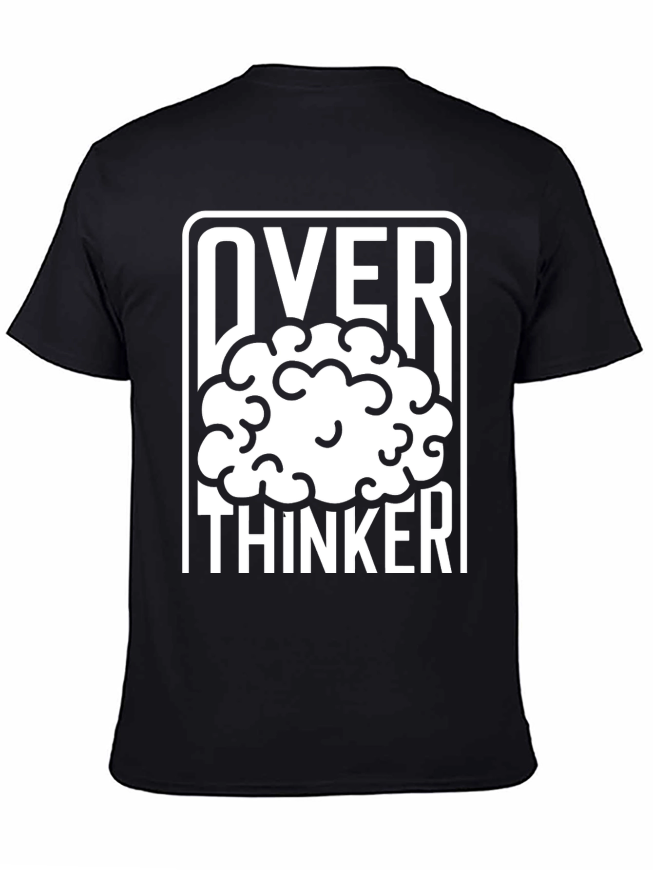 Overthinker Brain T-Shirt - Thinking Tee - 4