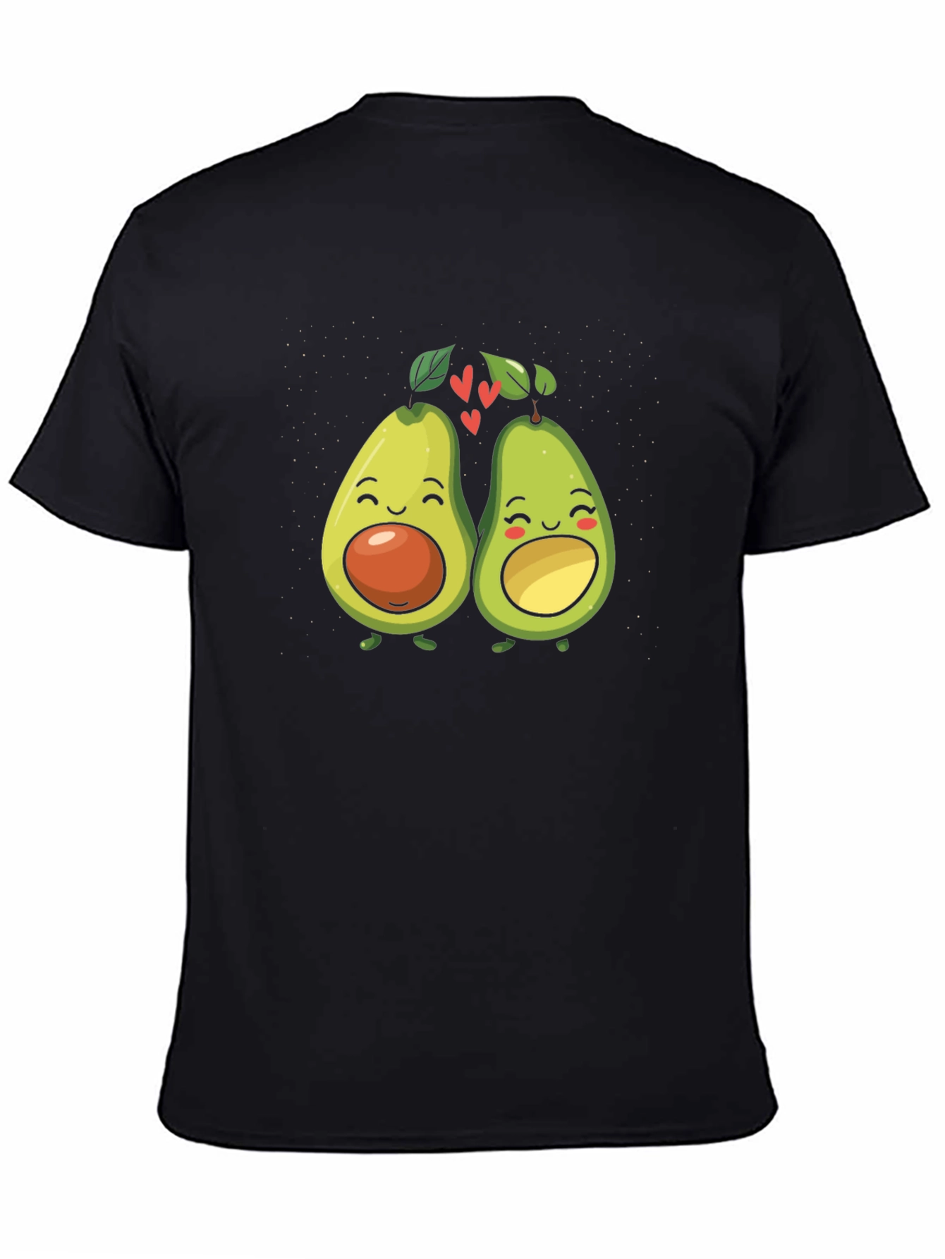 Black Avocado Love T-Shirt view 4