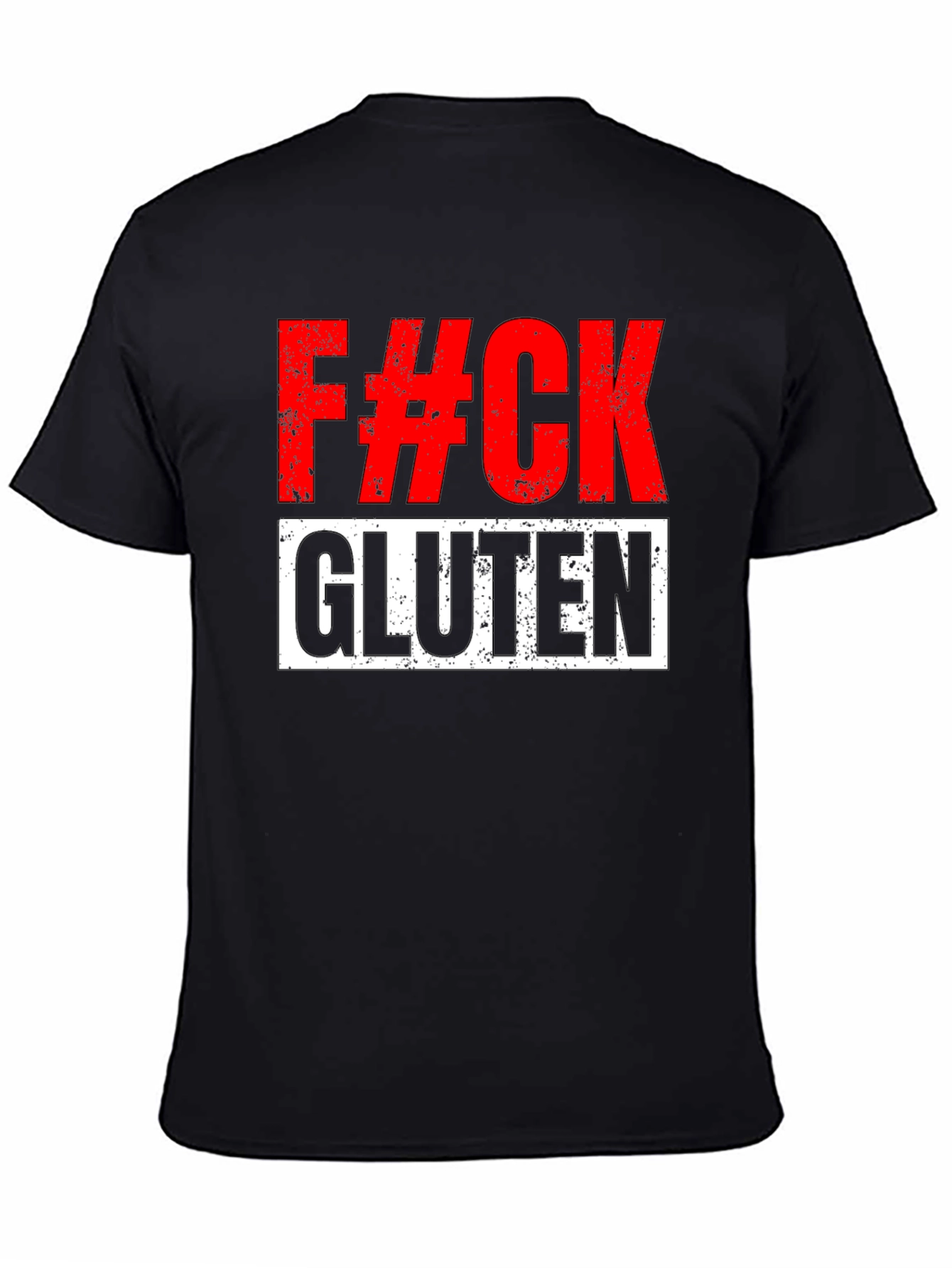 F#CK Gluten Graphic T-Shirt - Bold Statement Tee - 4