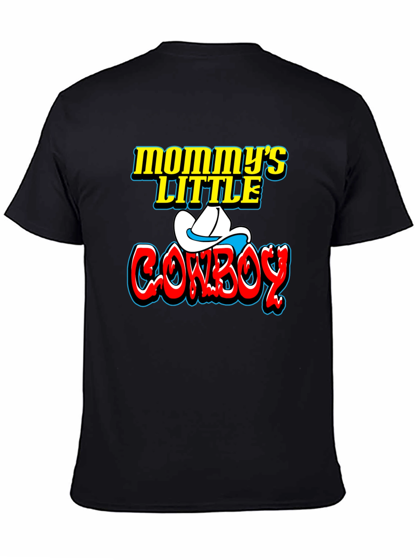 Mommy's Little Cowboy Graphic T-Shirt - 4