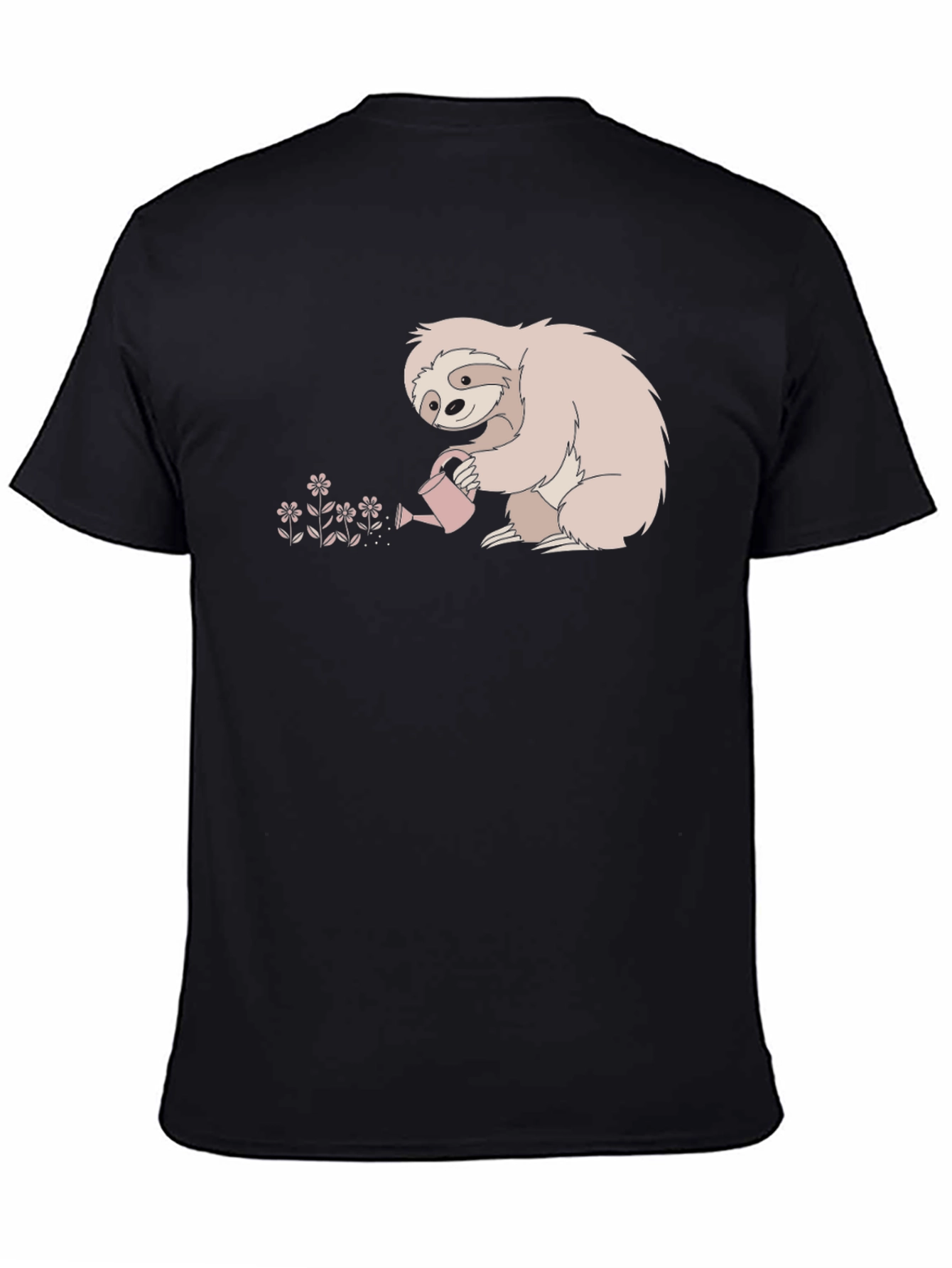 Black Sloth Gardener Graphic Tee - Relaxed Fit view 4