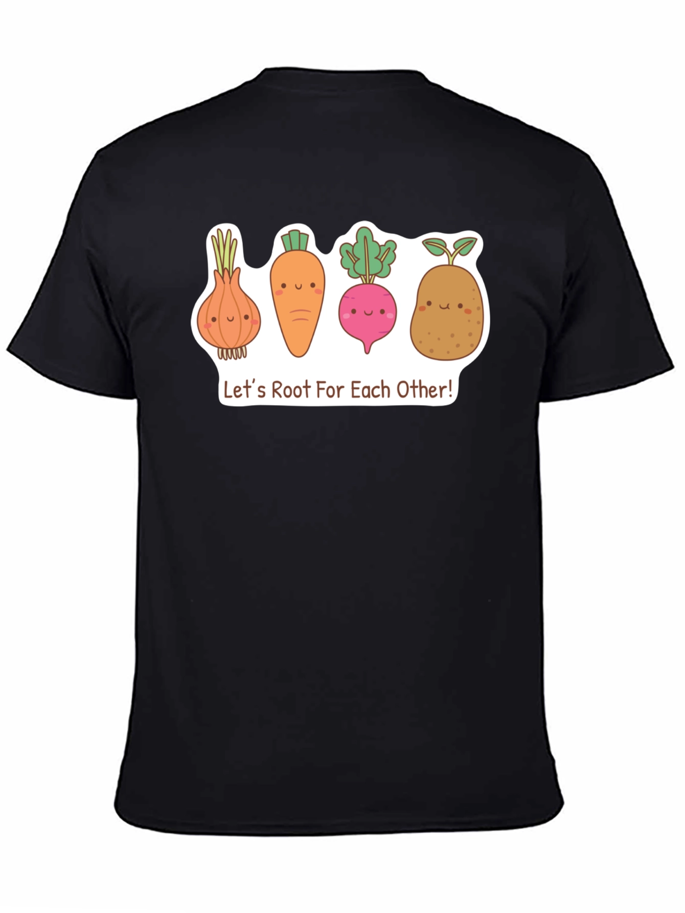 Black Rooting for Each Other Tee view 4