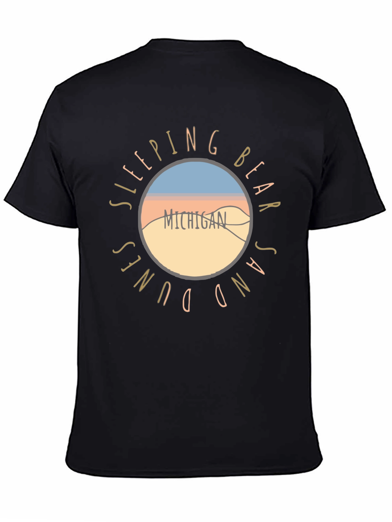 Sleeping Bear Dunes Michigan Graphic T-Shirt - 4