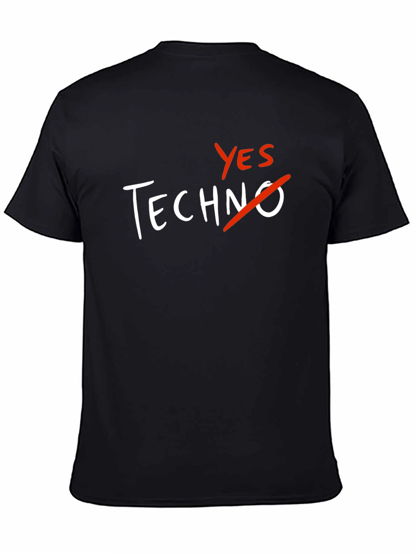 Black Yes to Music T-Shirt view 4