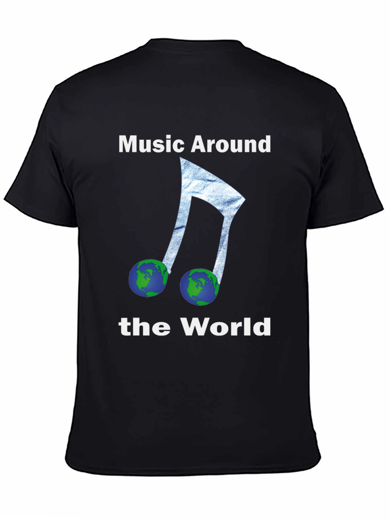 Black Music Around the World Graphic Tee view 4