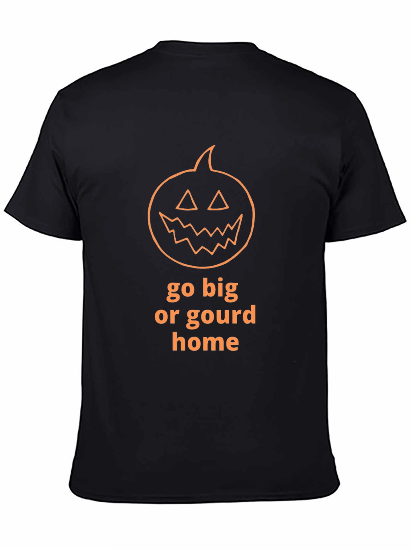 Go Big or Gourd Home Halloween T-Shirt - 4