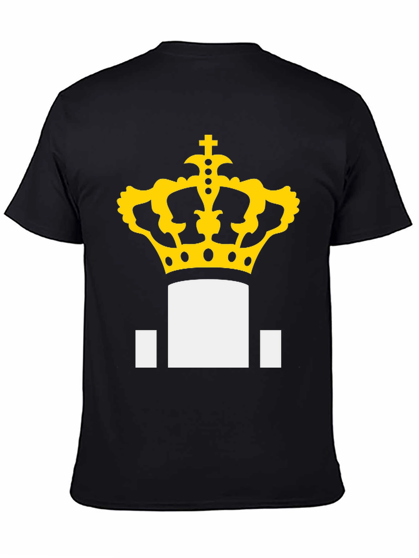 Black Crown Graphic Tee - Royal Style view 4