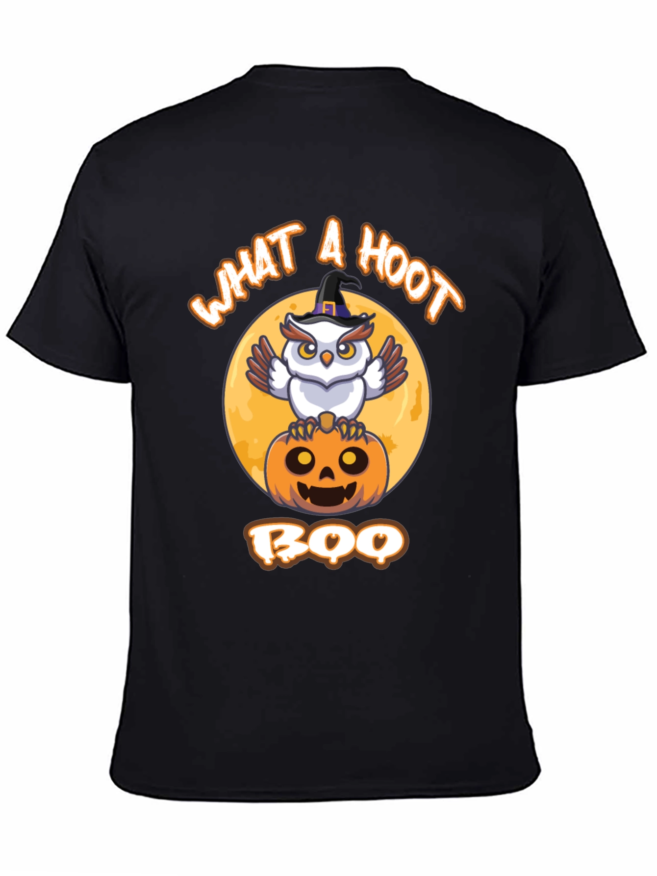 What a Hoot Boo Halloween T-Shirt - 4