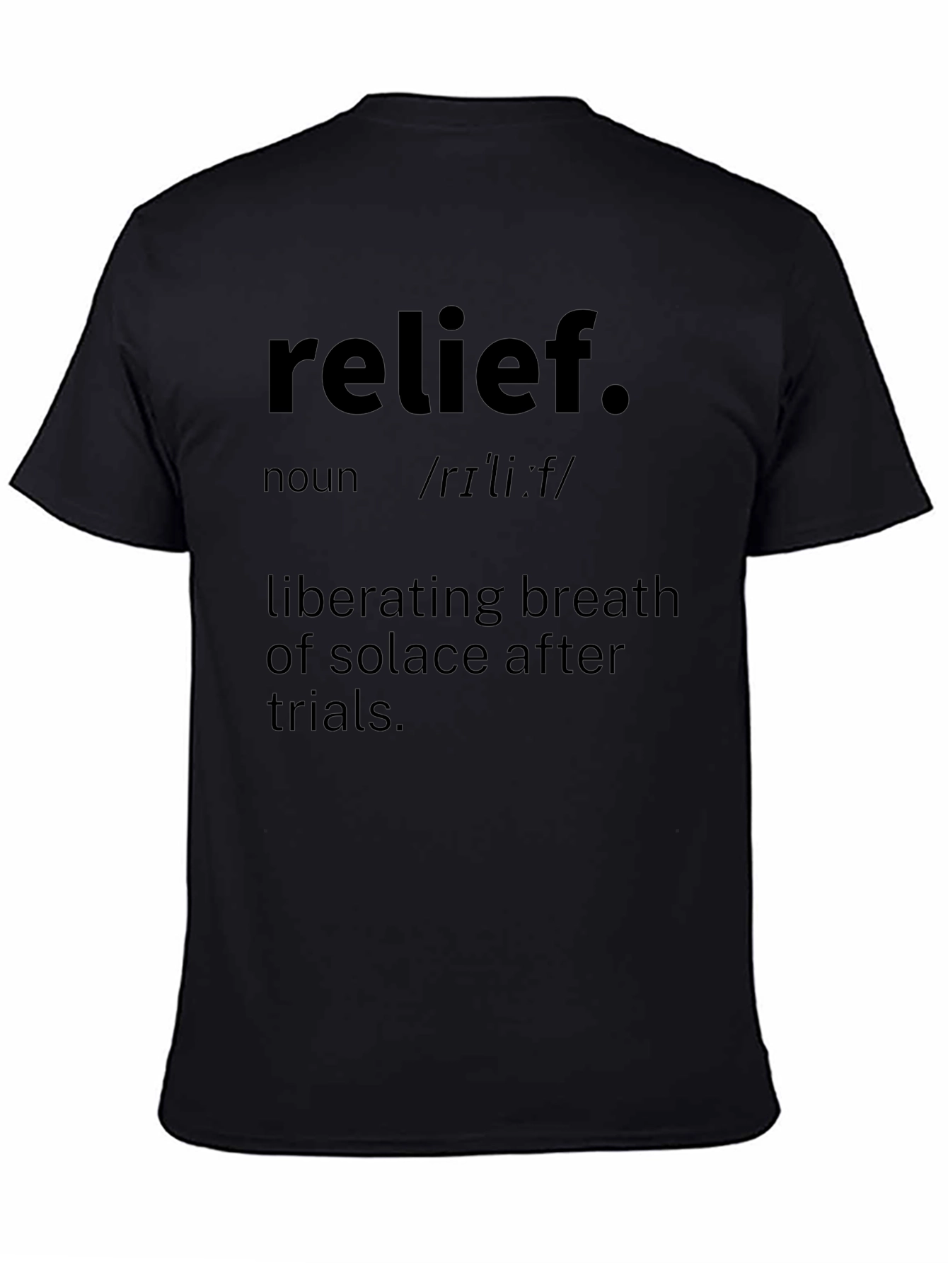 Definition of Relief Graphic T-Shirt - 4