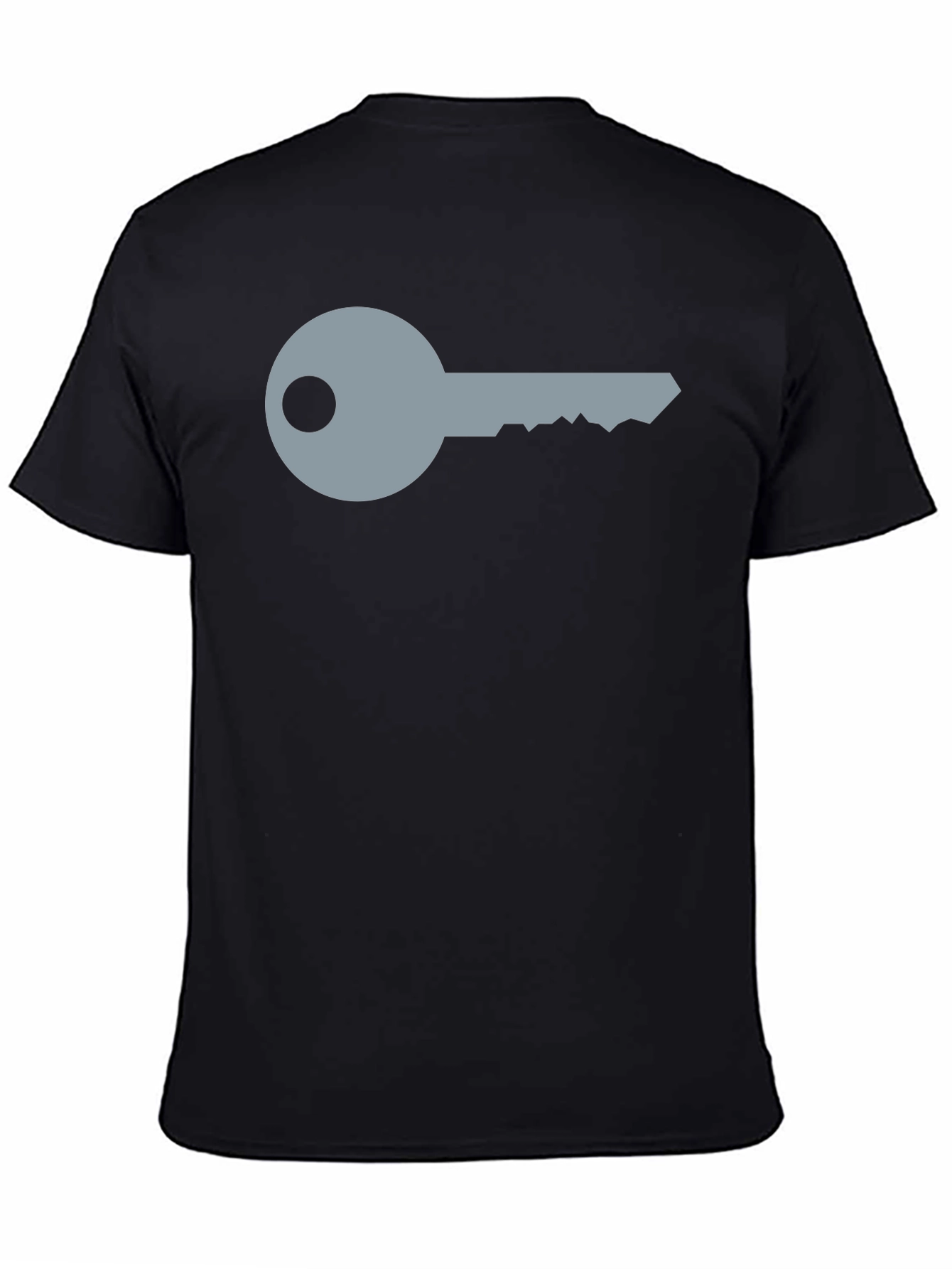 Black Key Graphic Black T-Shirt view 4