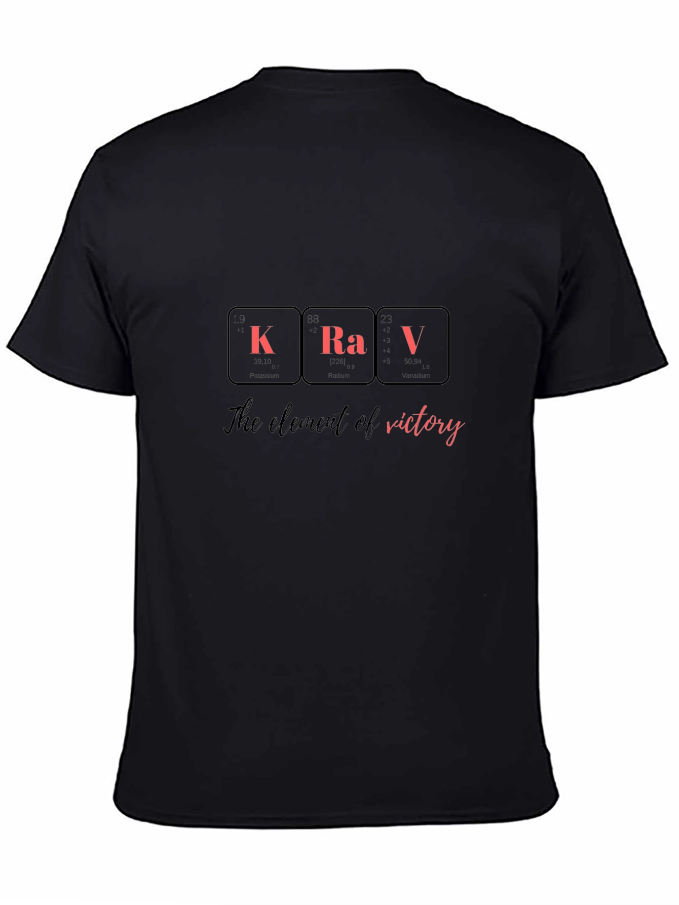 Black KRaV Victory T-Shirt - Element of Victory view 4