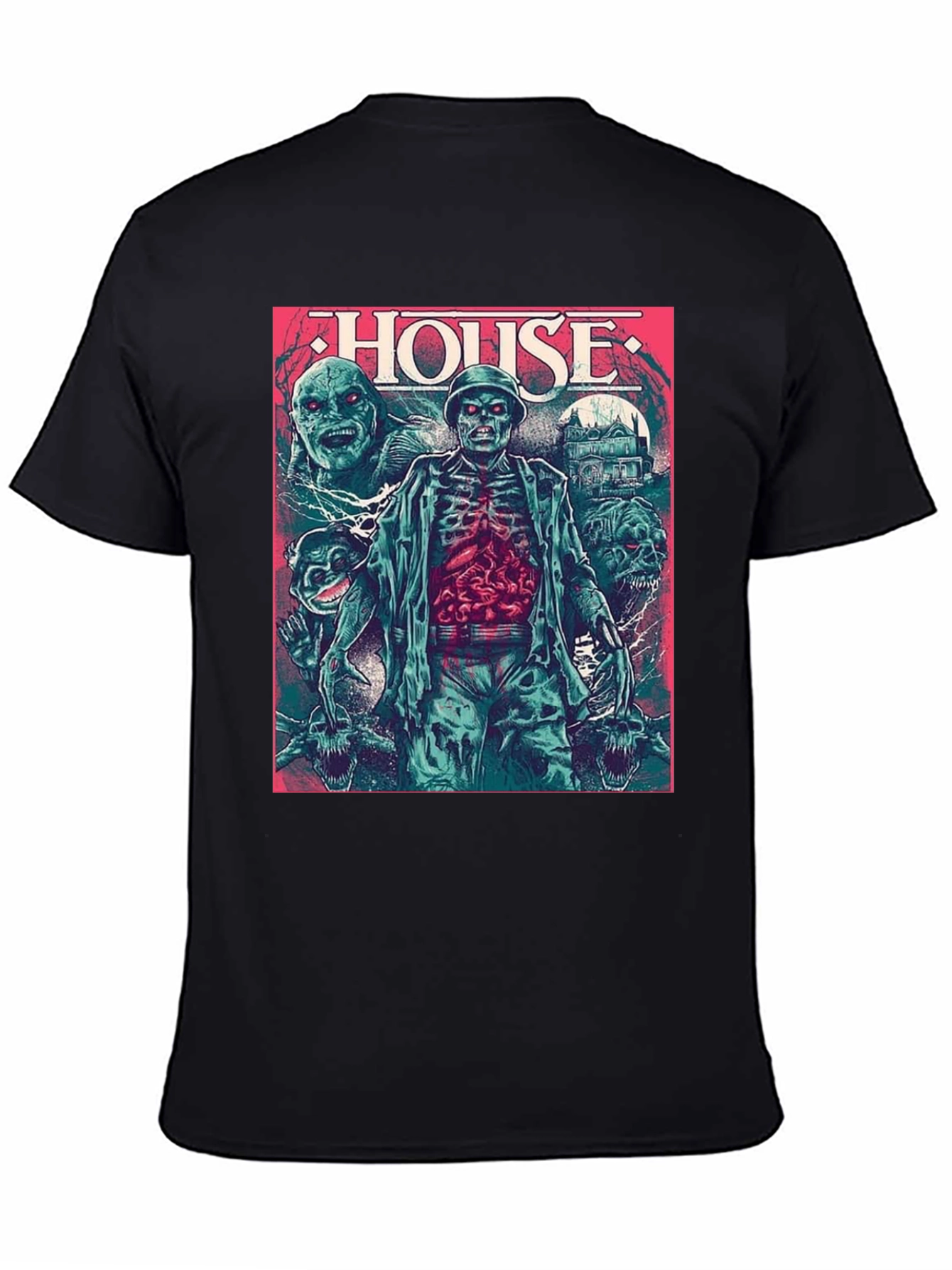 Black House Horror Movie T-Shirt - Classic Cult Film Tee view 4