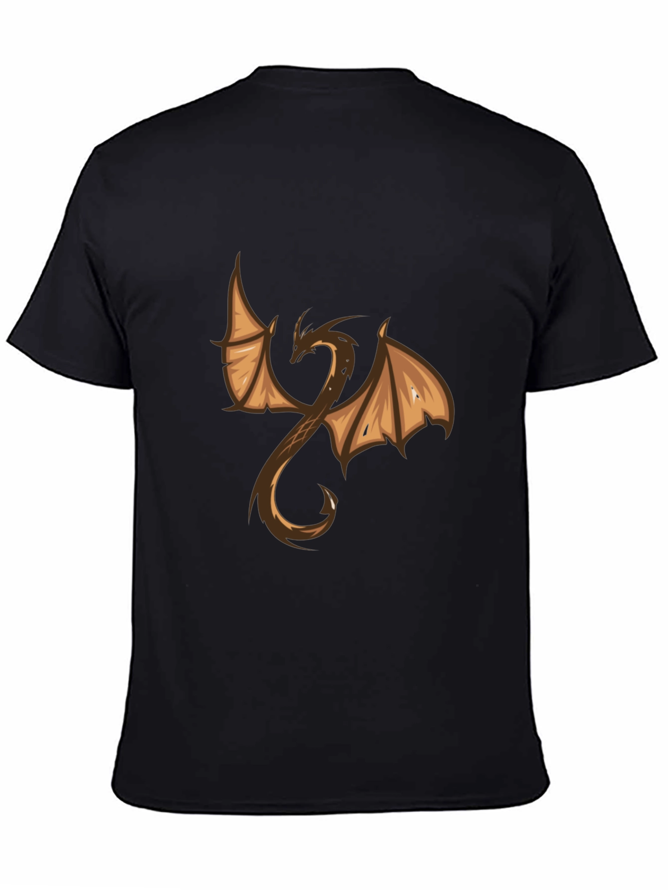 Black Dragon Graphic Black Tee view 4