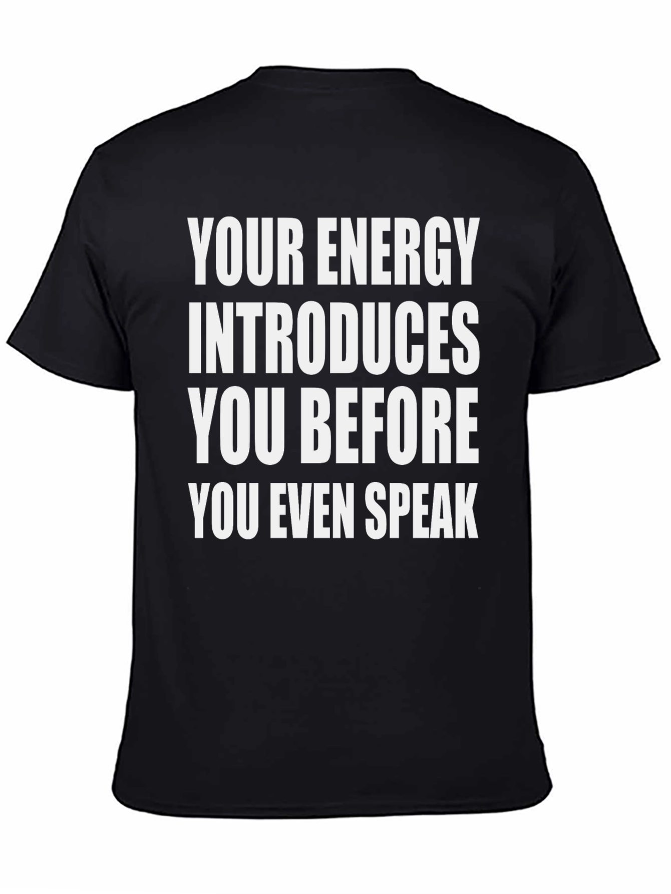 Black Energy Introduces You Black T-Shirt view 4