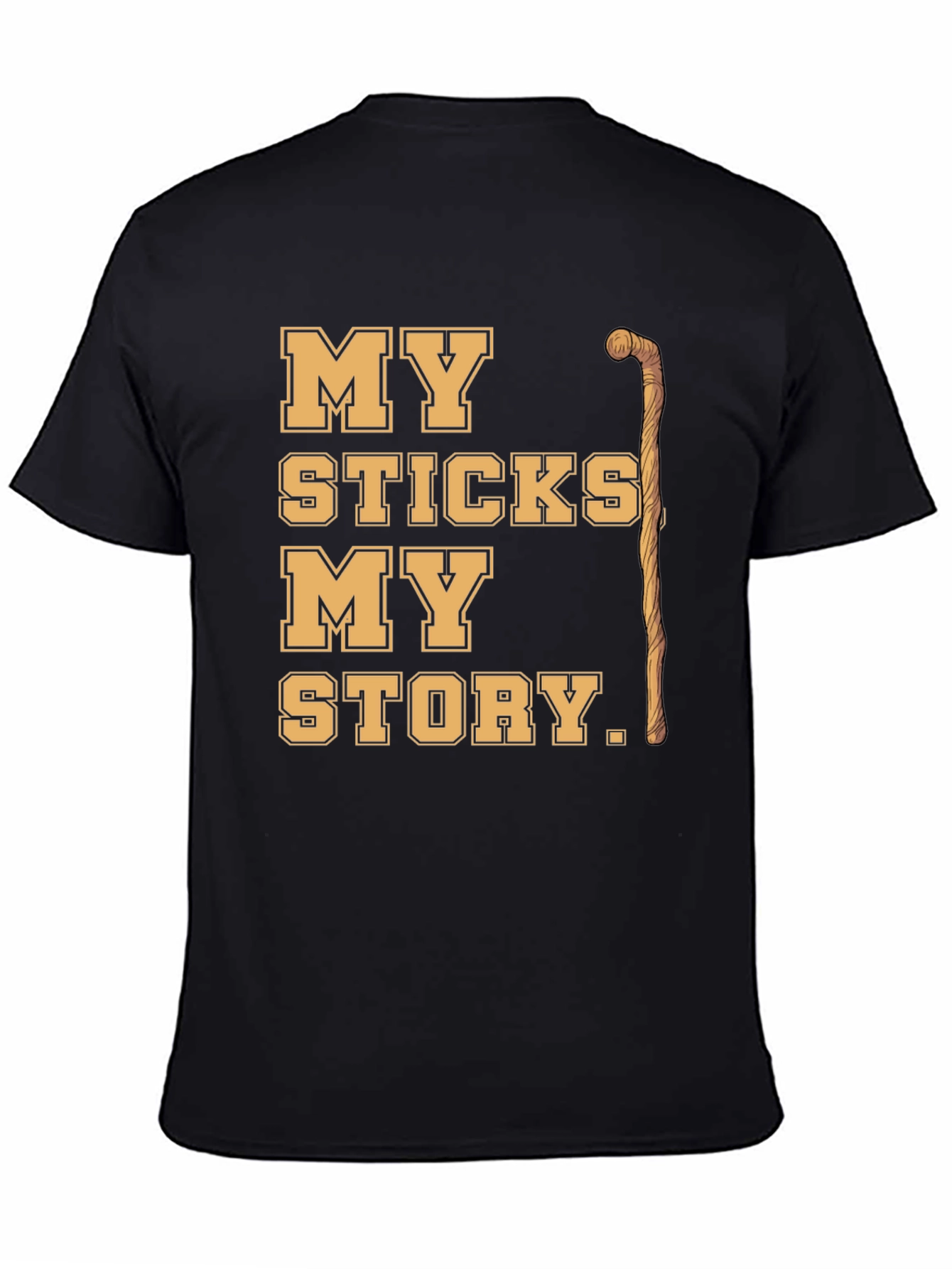 Black My Sticks My Story Graphic Tee view 4