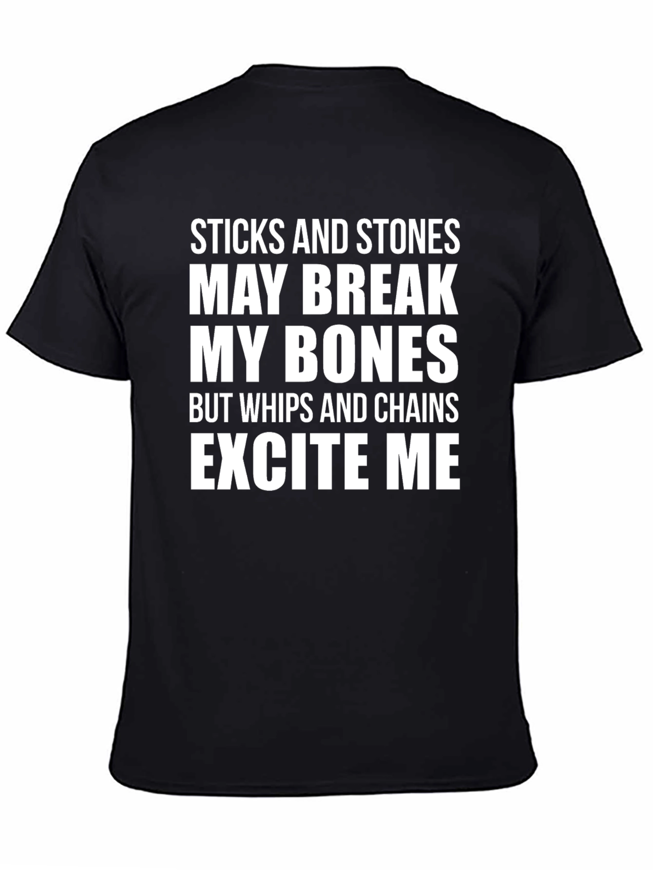 Black Sticks and Stones Graphic Tee view 4
