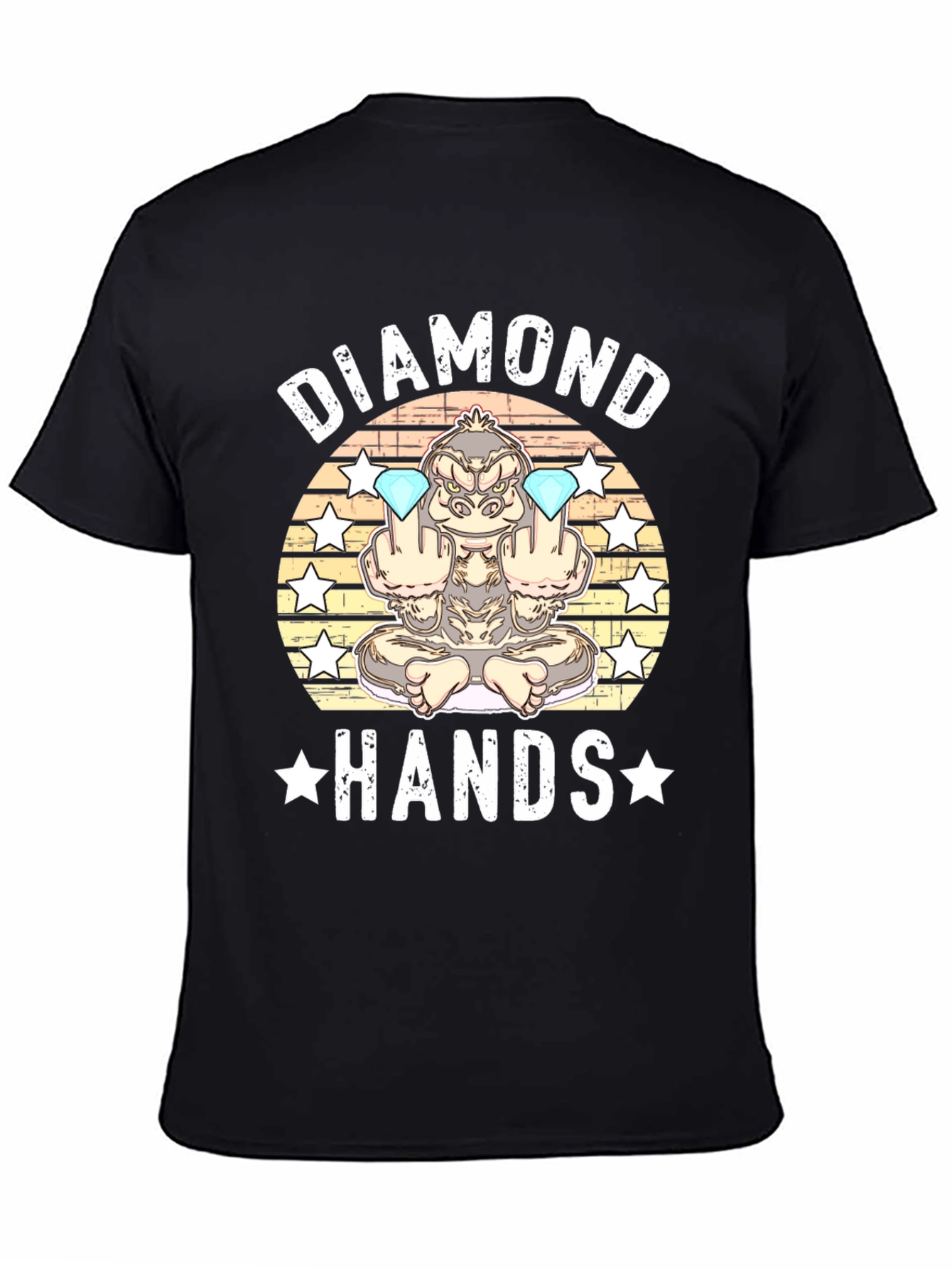 Black Diamond Hands Gorilla T-Shirt view 4