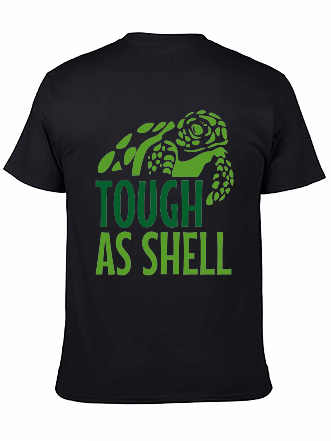 Black Tough As Shell Turtle Graphic Tee - Comfort Fit view 4